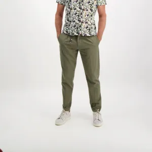 A Fish Named Fred - Casual Chino - Peached Twill - Sage Green