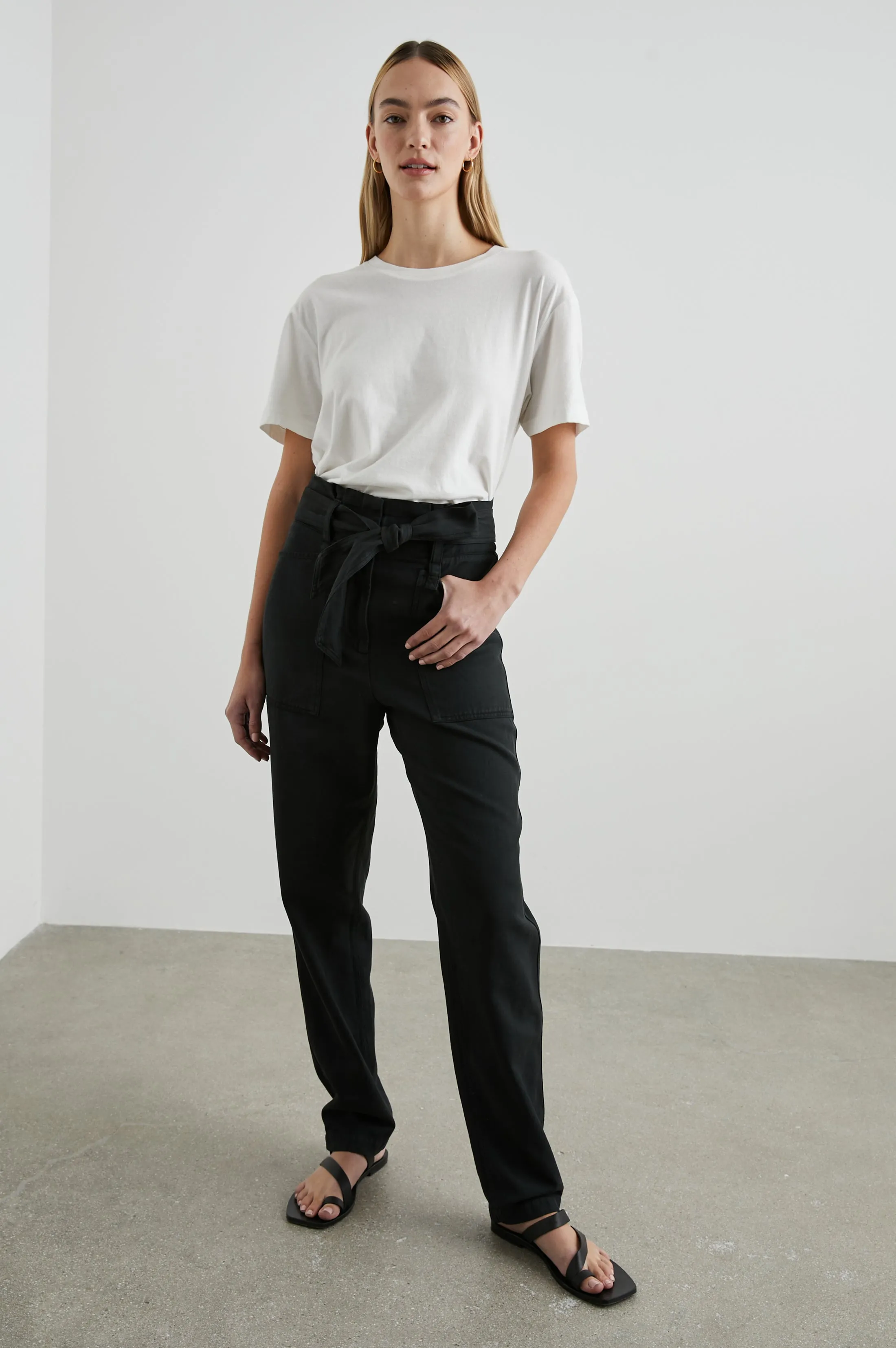 ACHILLES PANT - WASHED BLACK Rails