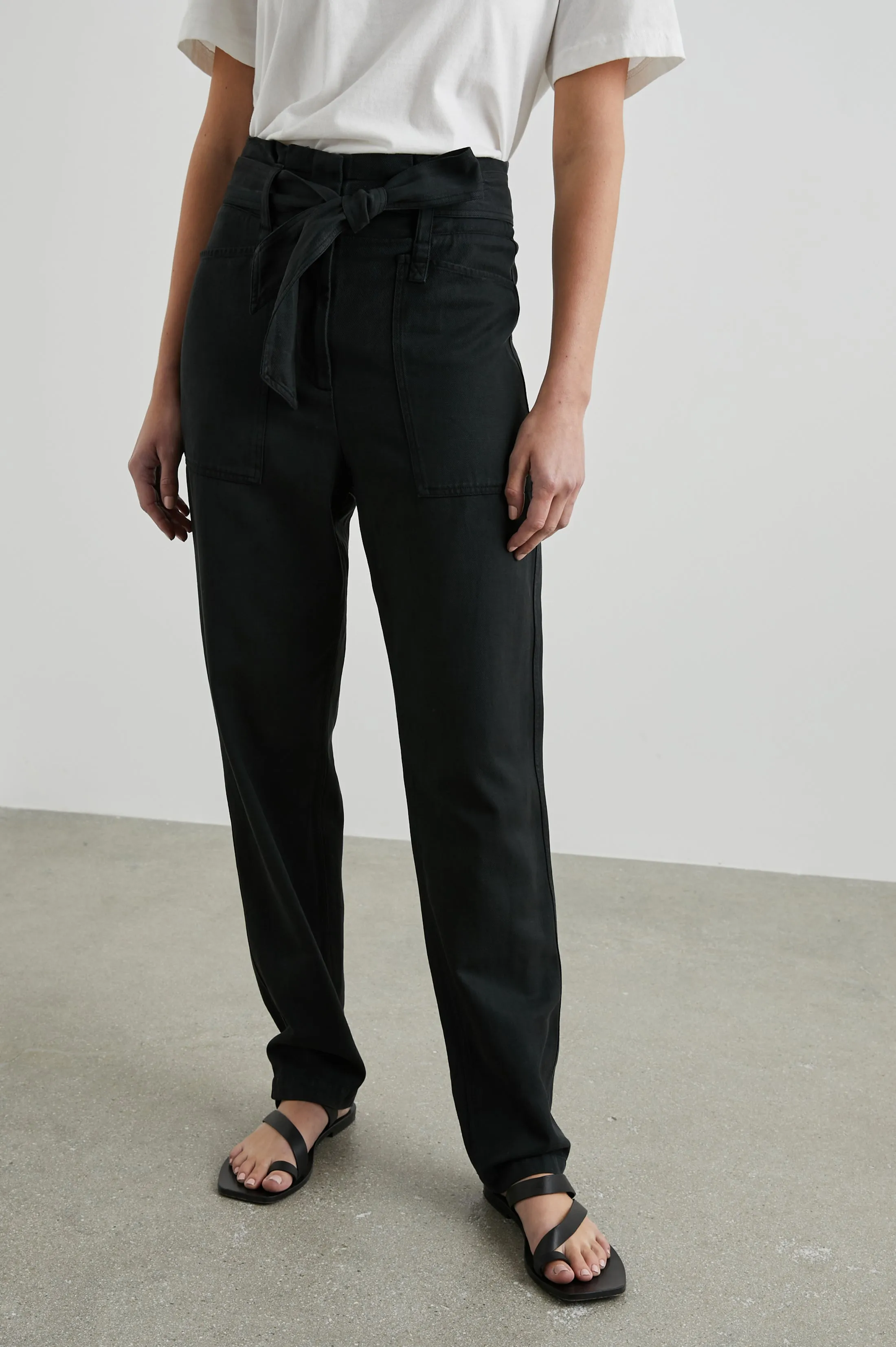 ACHILLES PANT - WASHED BLACK Rails