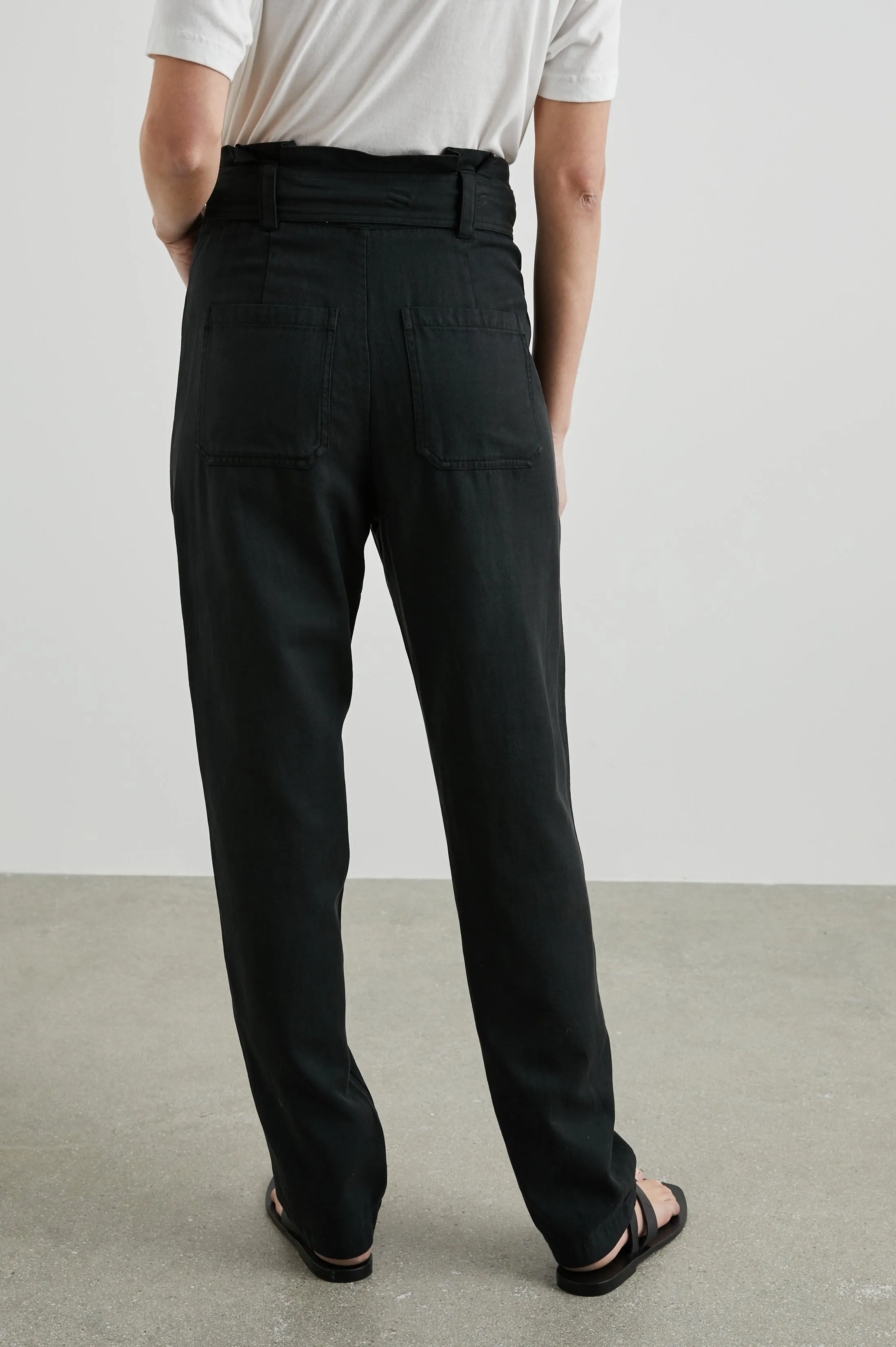 ACHILLES PANT - WASHED BLACK Rails