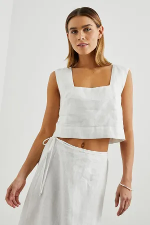 AKIRA TOP - WHITE Rails