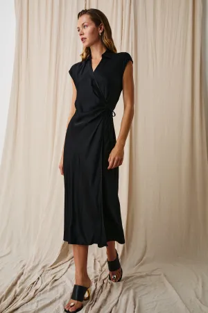 ALAI DRESS - BLACK Rails
