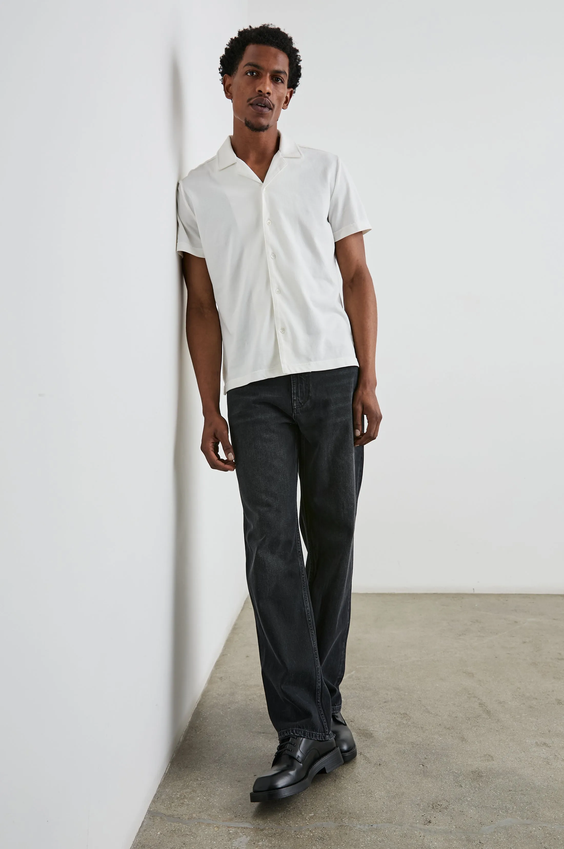 ALAIN SHIRT - DOVE Rails