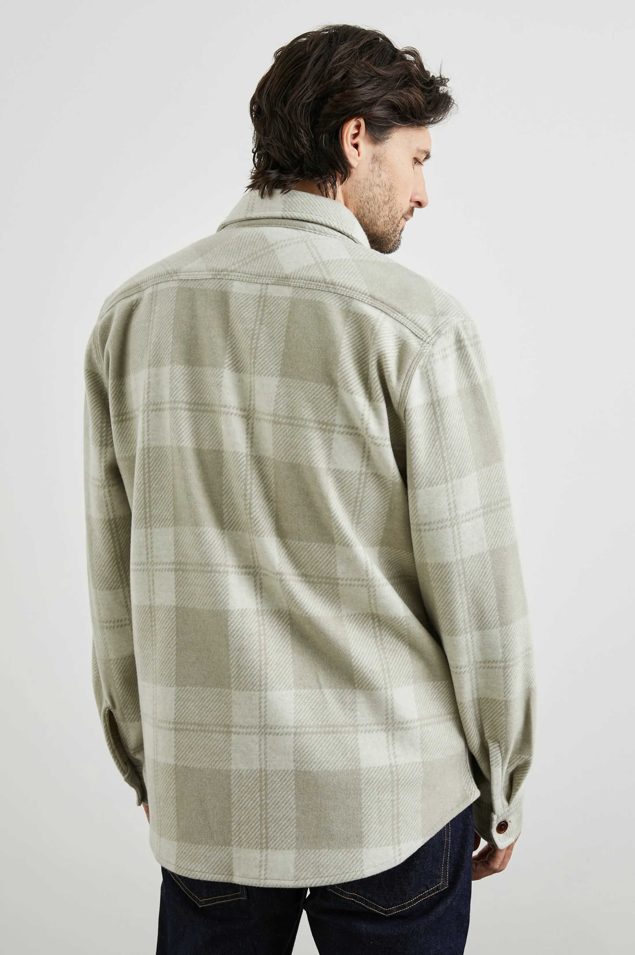 ALDER SHIRT - FAWN CREAM Rails