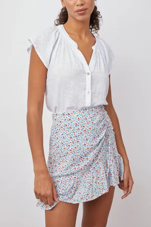 ALENA TOP - WHITE Rails