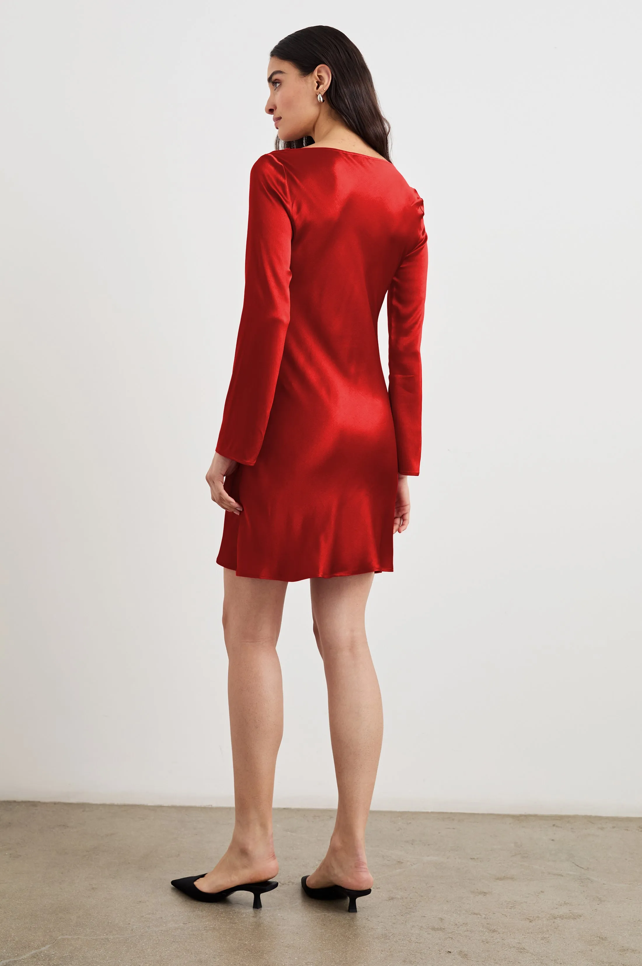 ALESSANDRA DRESS - SCARLET Rails