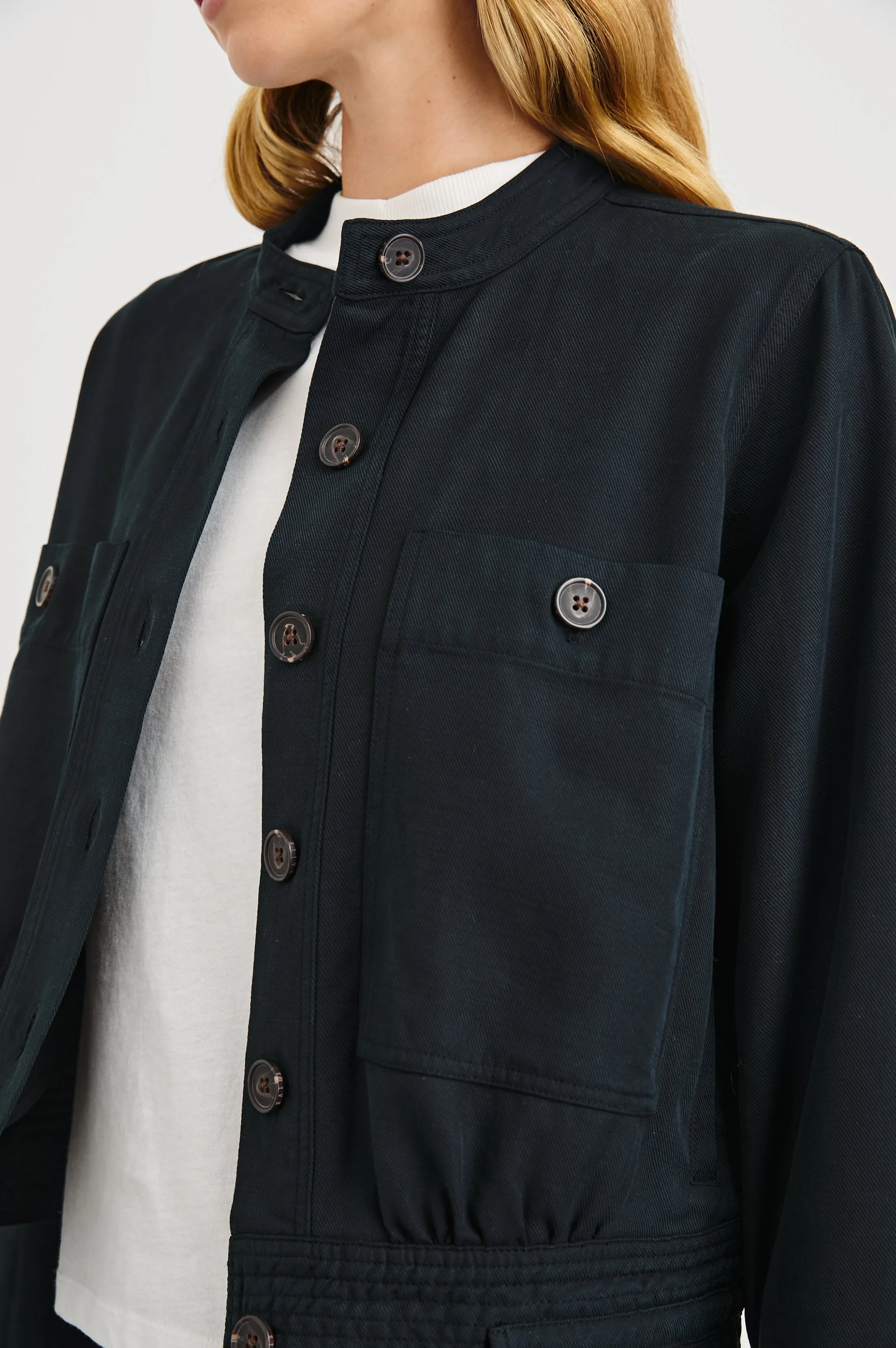 ALMA JACKET - BLACK Rails