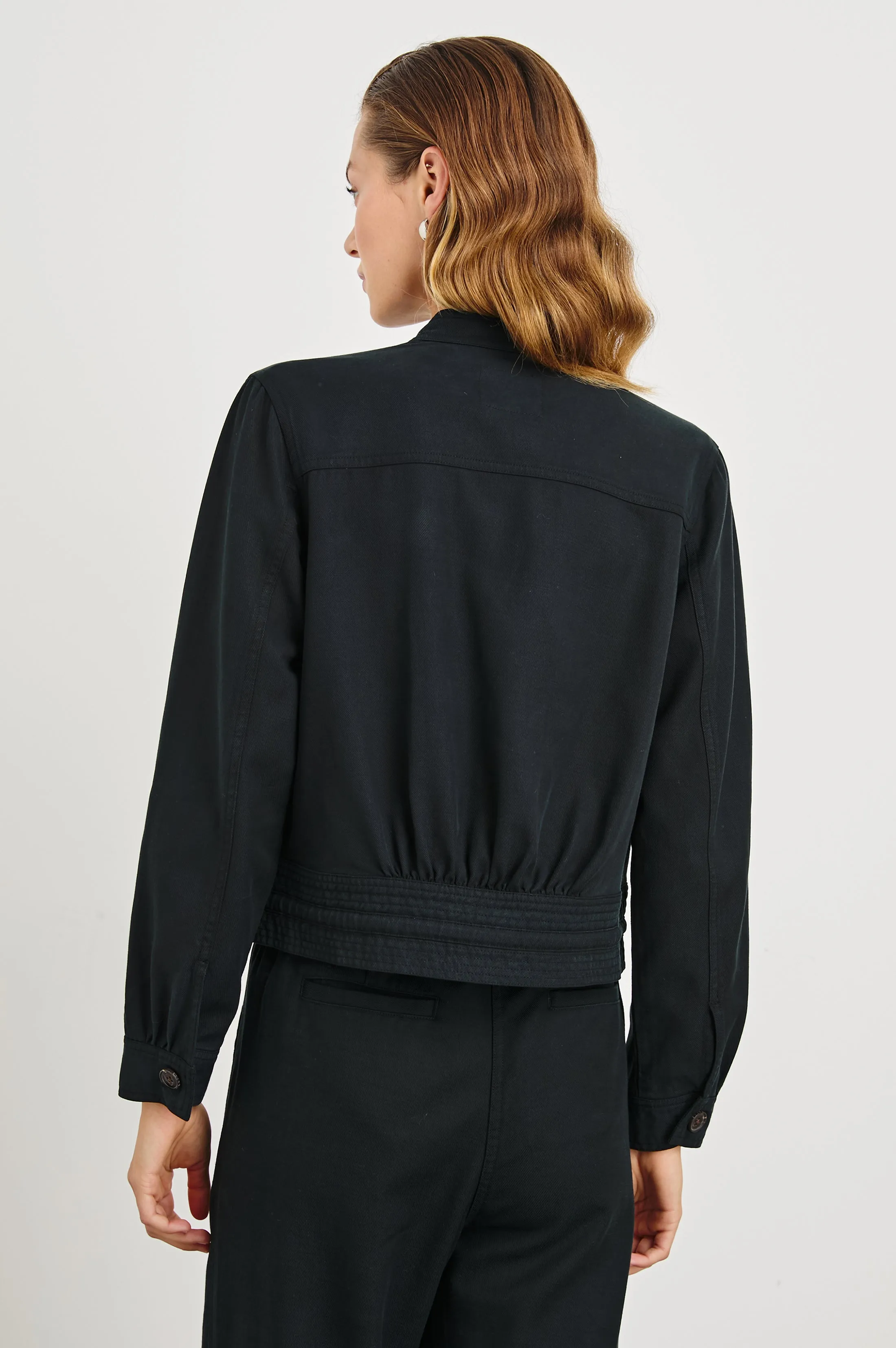 ALMA JACKET - BLACK Rails