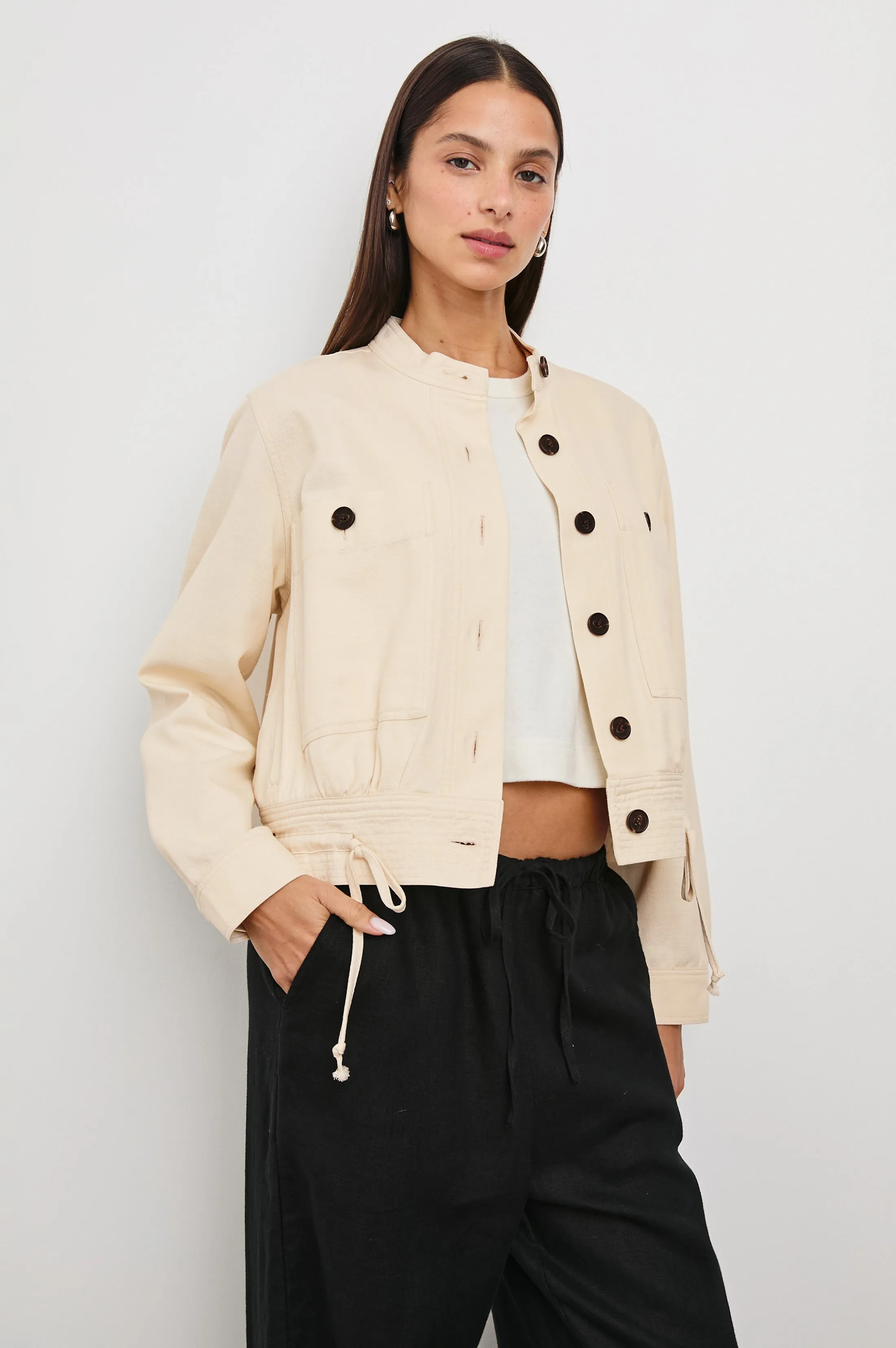 ALMA JACKET - ECRU Rails