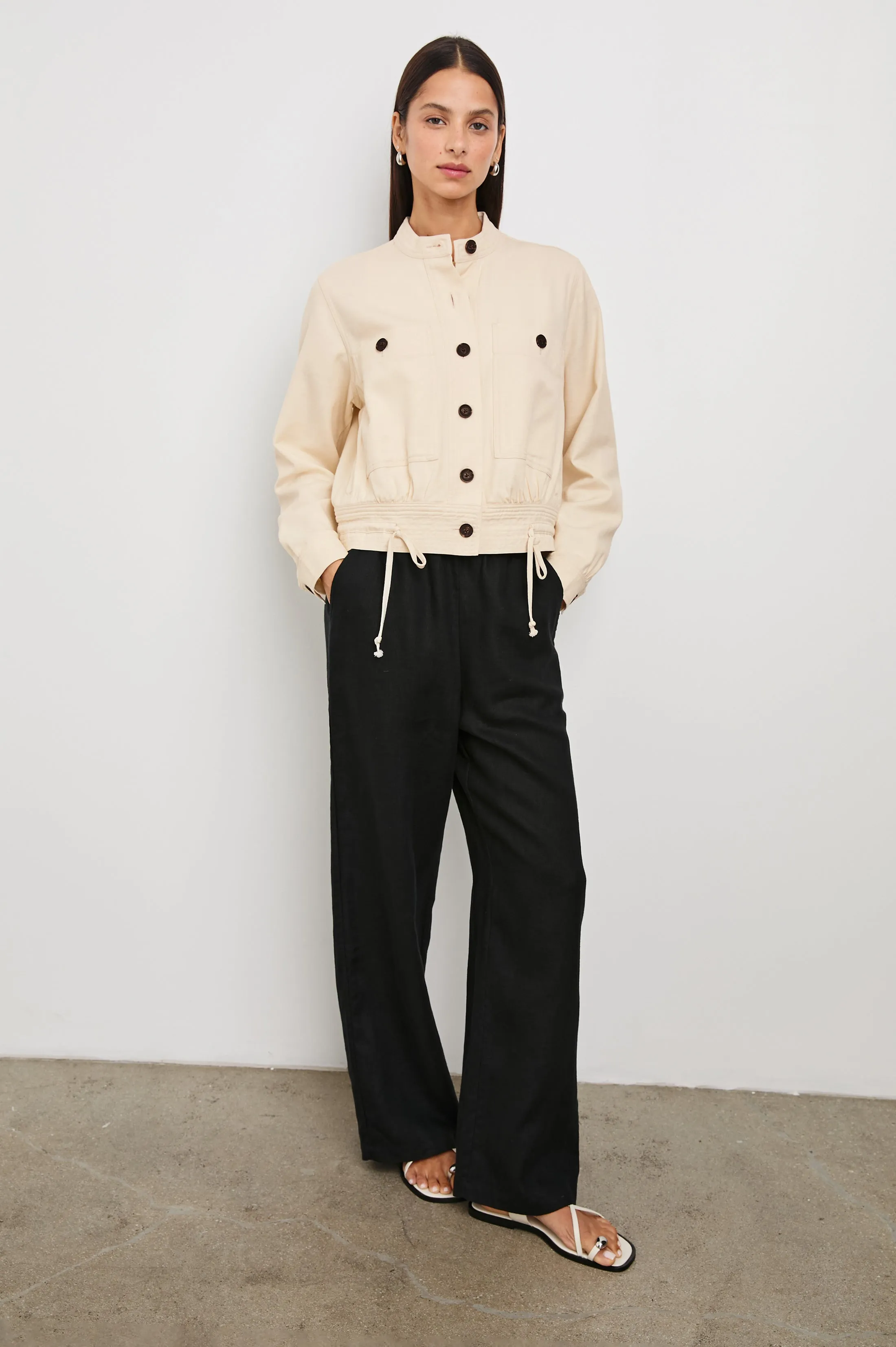 ALMA JACKET - ECRU Rails