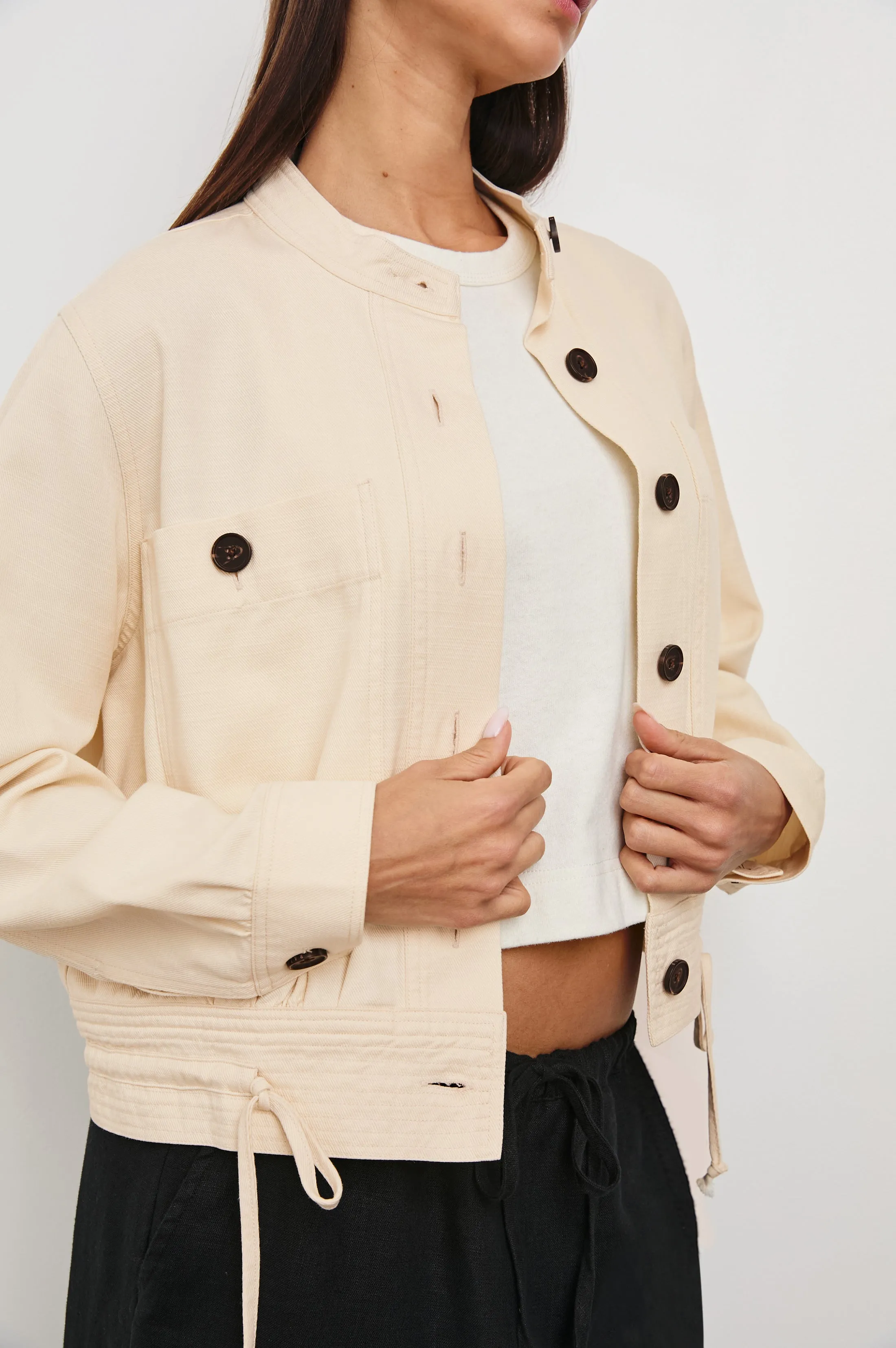 ALMA JACKET - ECRU Rails