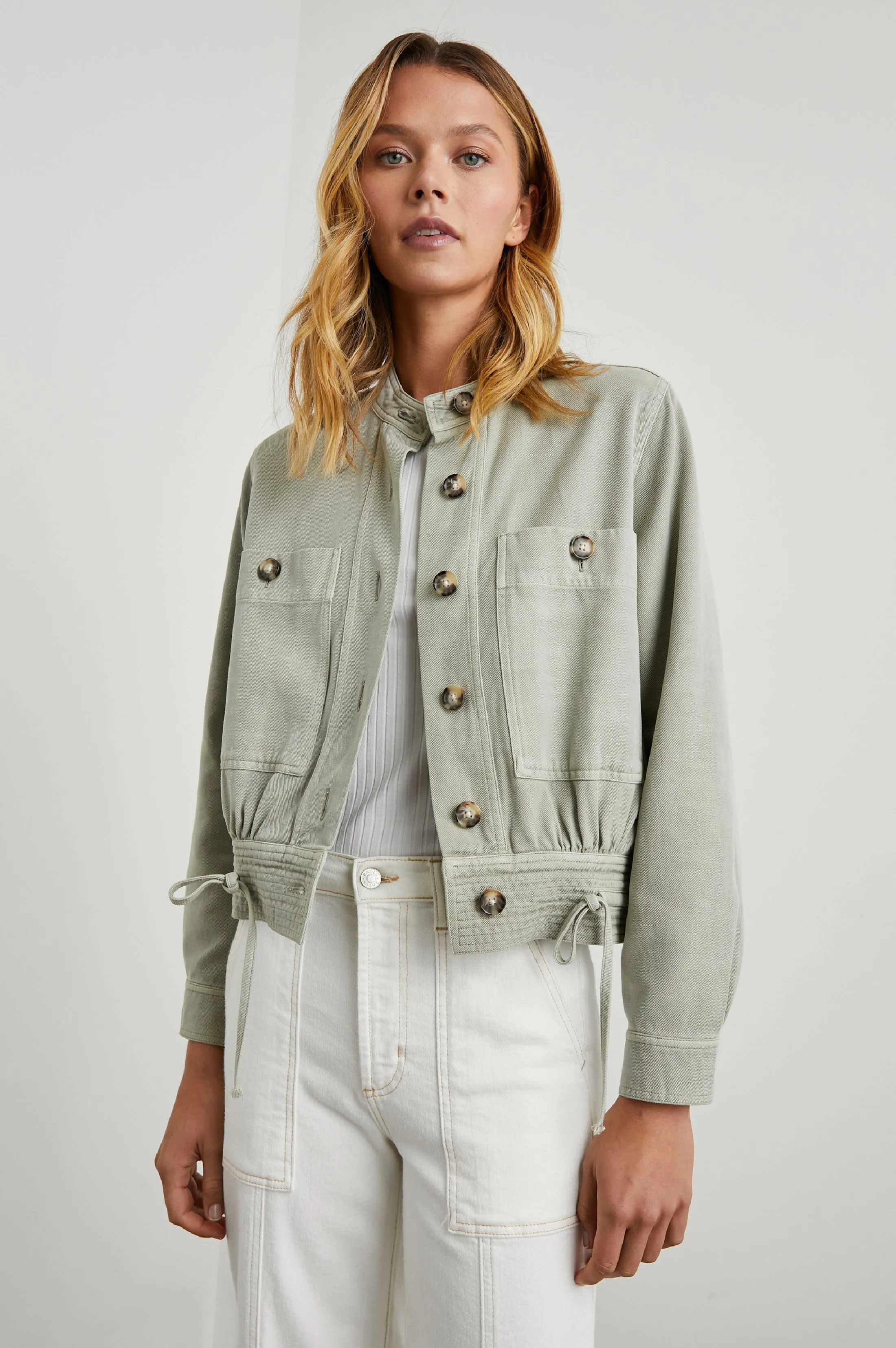 ALMA JACKET - SAGE Rails