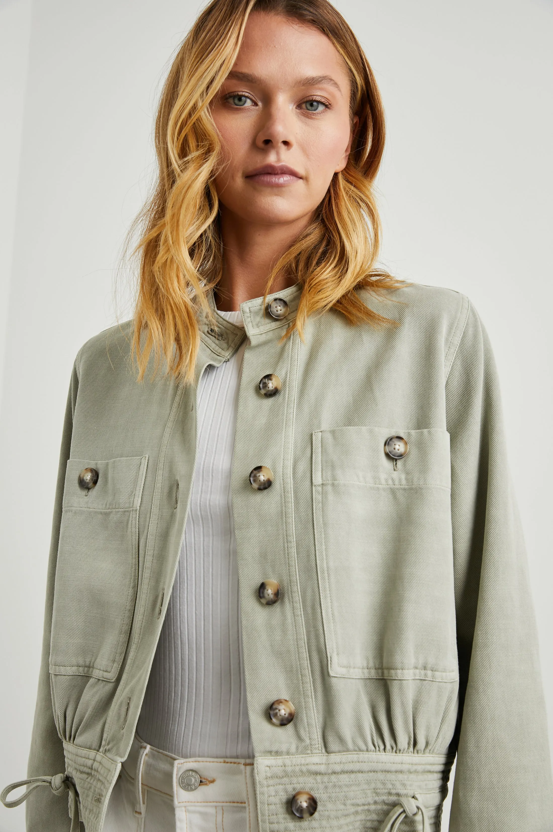 ALMA JACKET - SAGE Rails