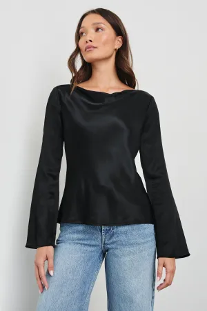 AMARI TOP - BLACK Rails