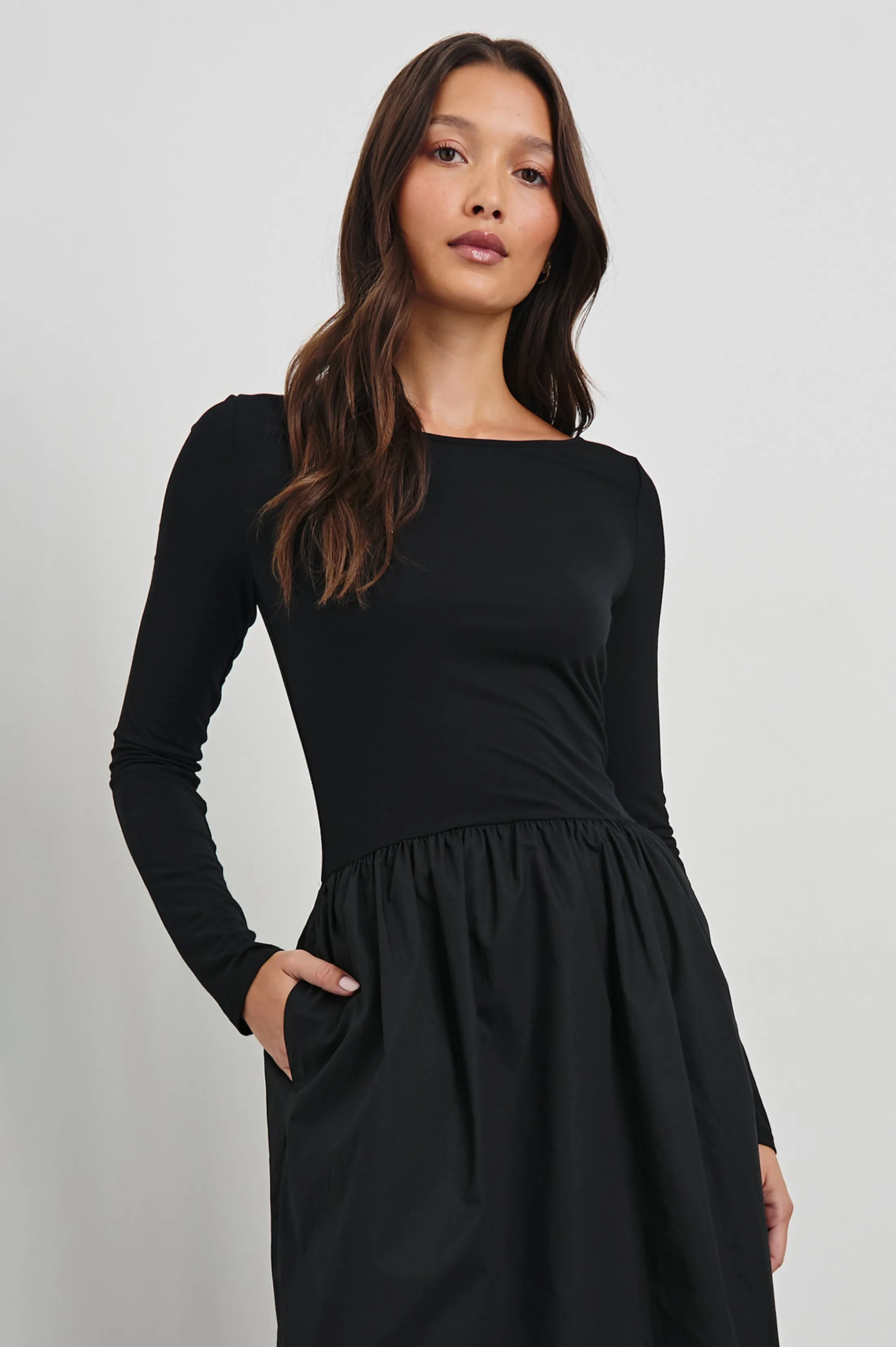 AMBERLY DRESS - BLACK Rails