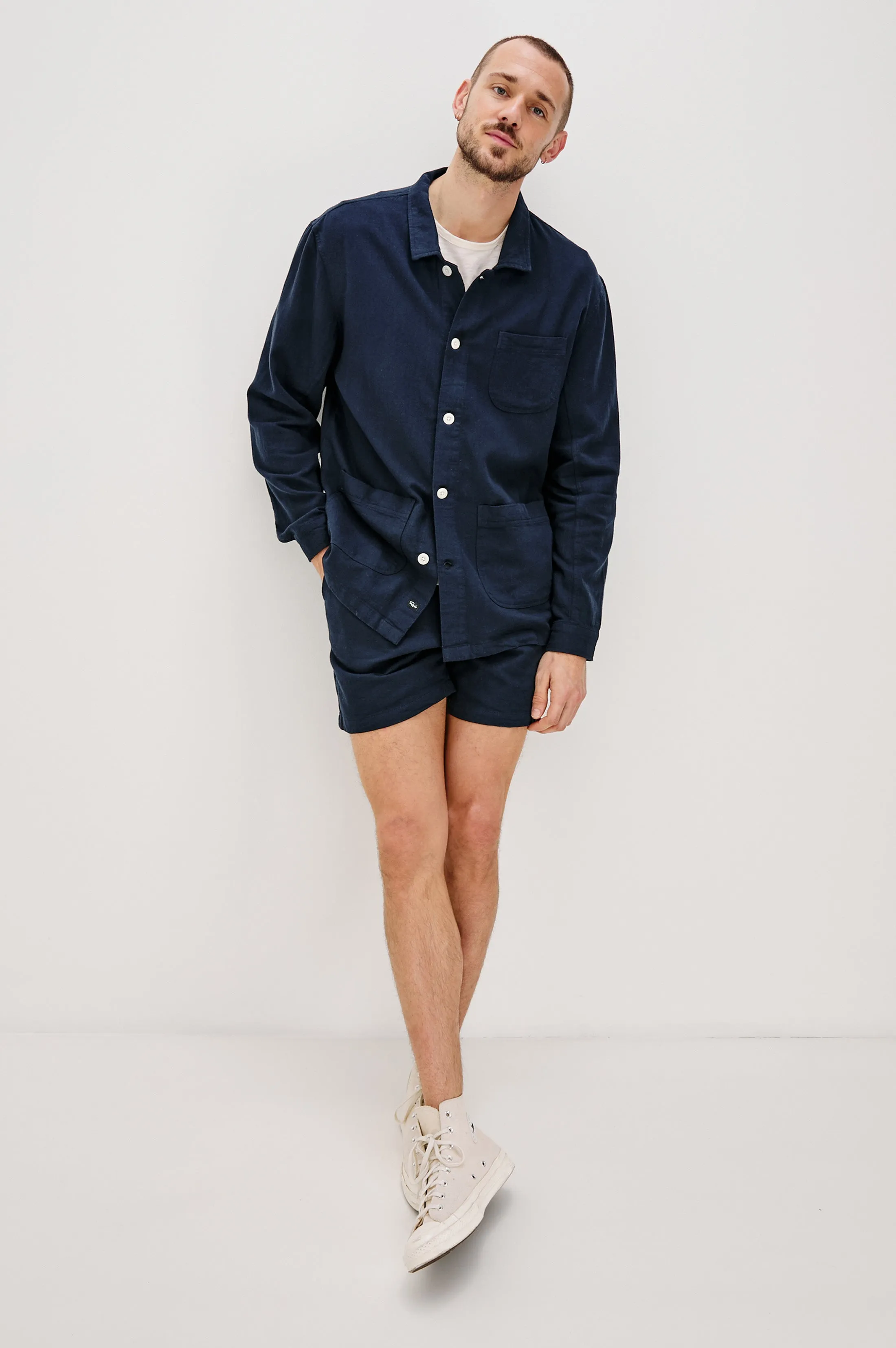 AMBROSE JACKET - DEEP MERIDIAN Rails