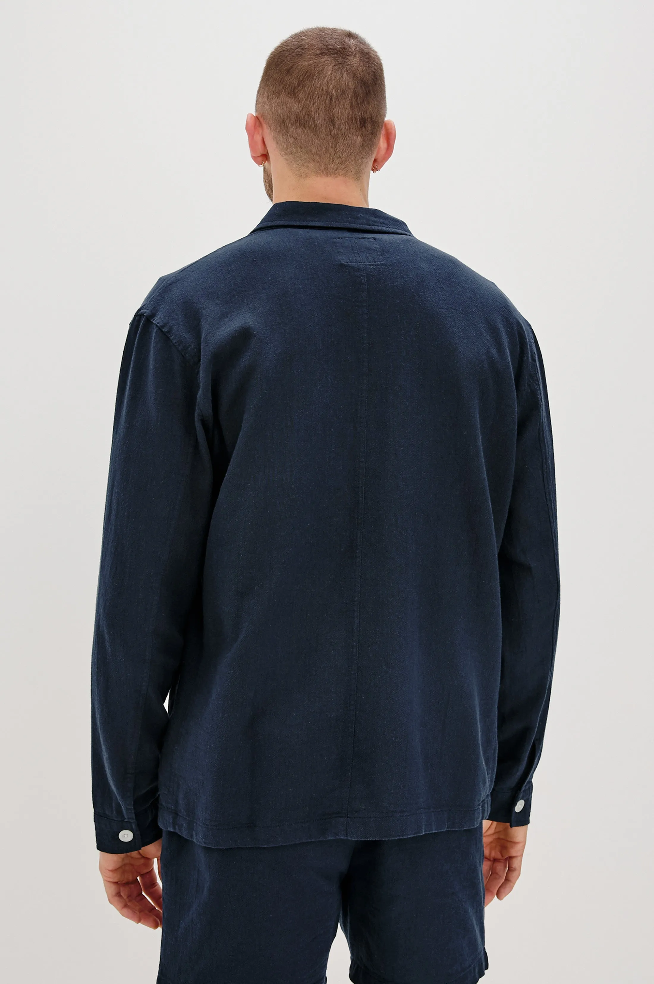 AMBROSE JACKET - DEEP MERIDIAN Rails