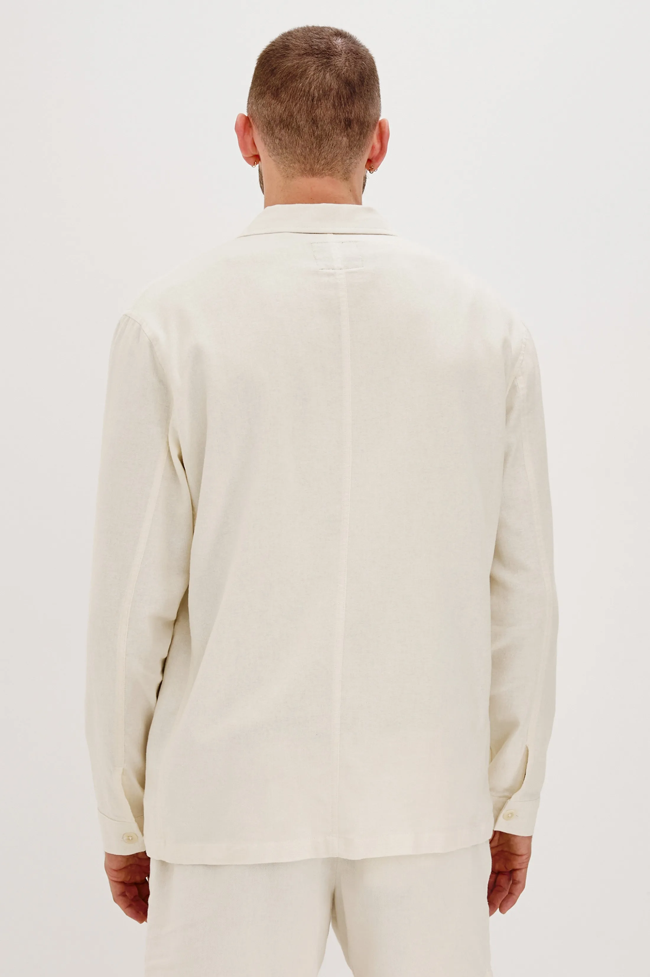 AMBROSE JACKET - ECRU Rails
