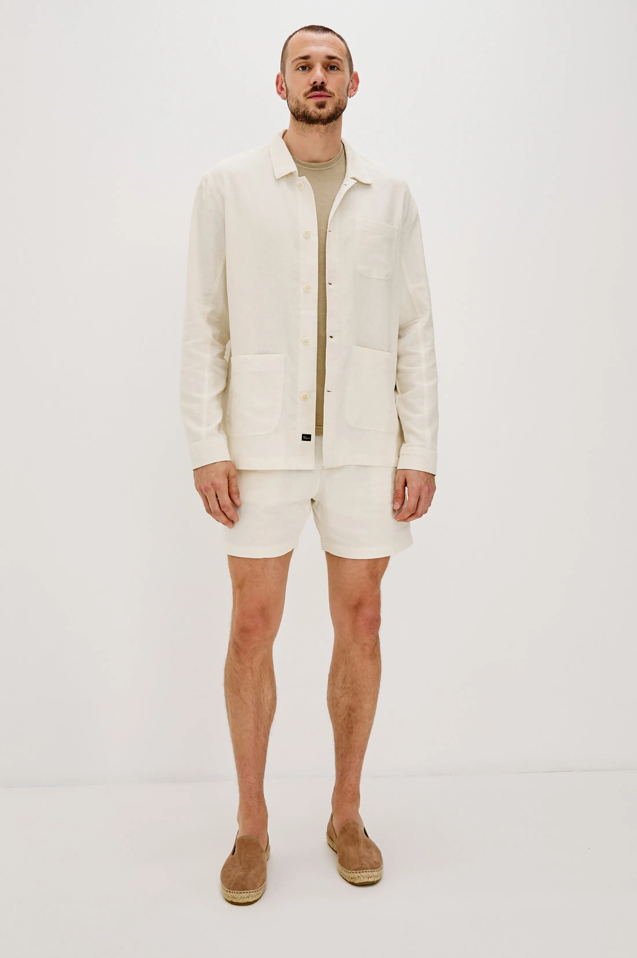 AMBROSE JACKET - ECRU Rails