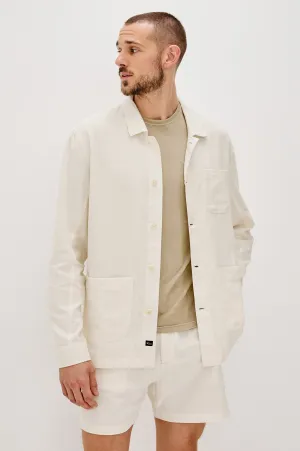 AMBROSE JACKET - ECRU Rails