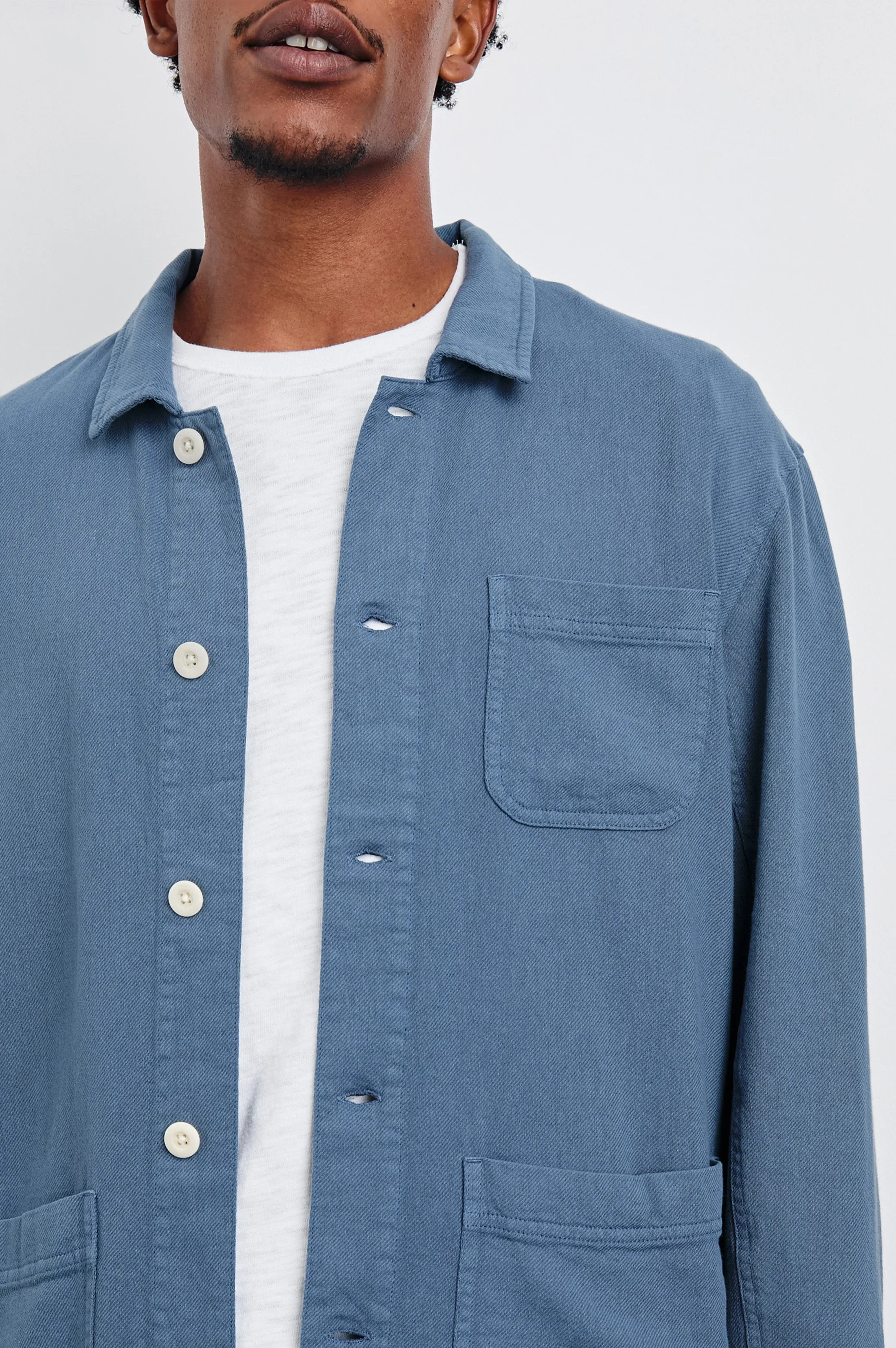 AMBROSE JACKET - WASHED BLUE Rails