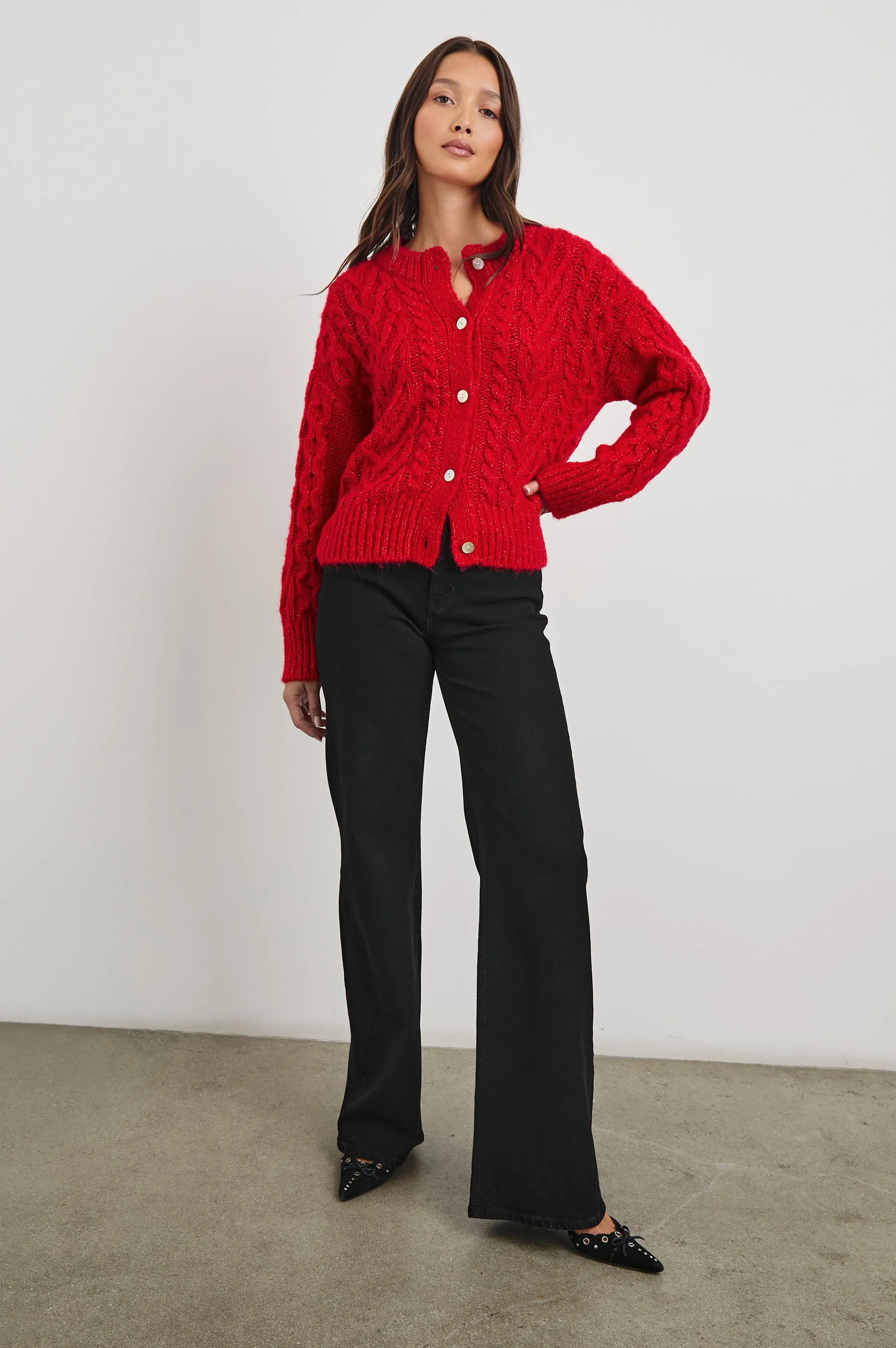 AMELIE SWEATER - SCARLET Rails