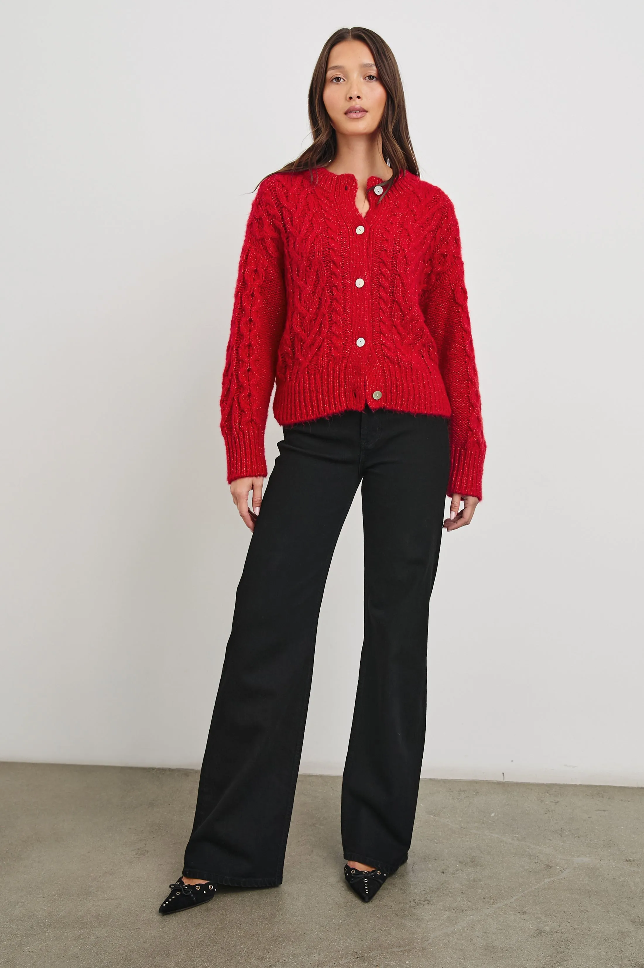 AMELIE SWEATER - SCARLET Rails