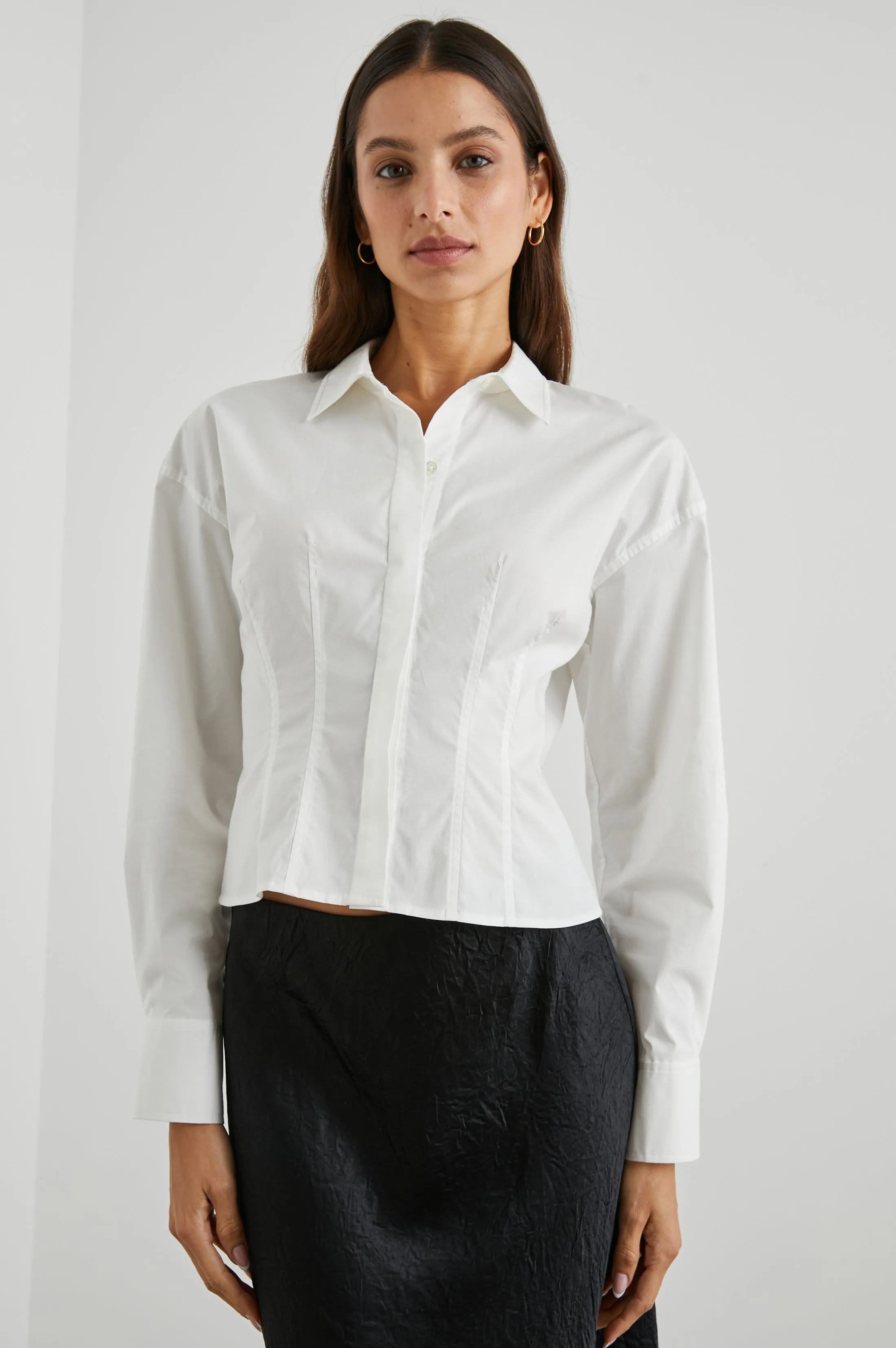 ANABELLE TOP - WHITE Rails