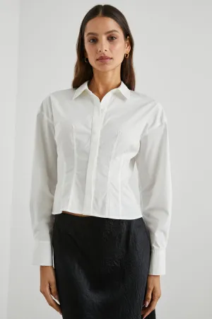 ANABELLE TOP - WHITE Rails