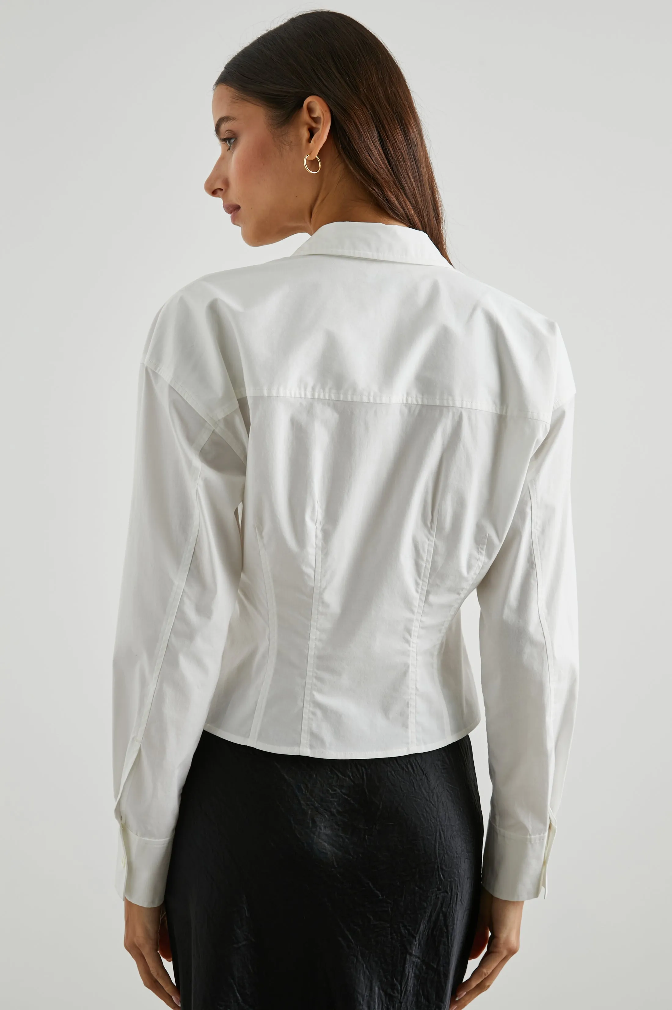 ANABELLE TOP - WHITE Rails