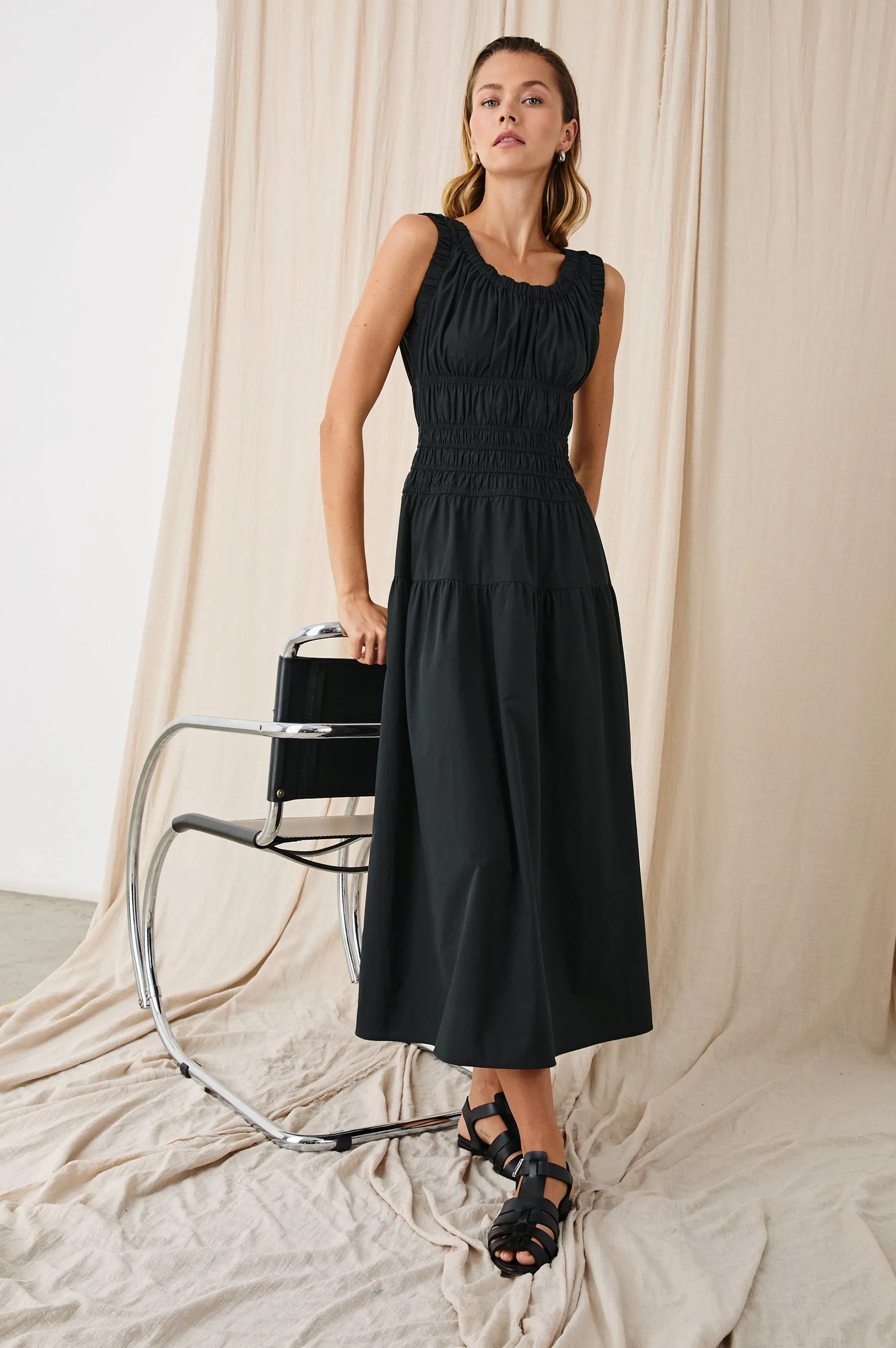ANASTASIA DRESS - BLACK Rails