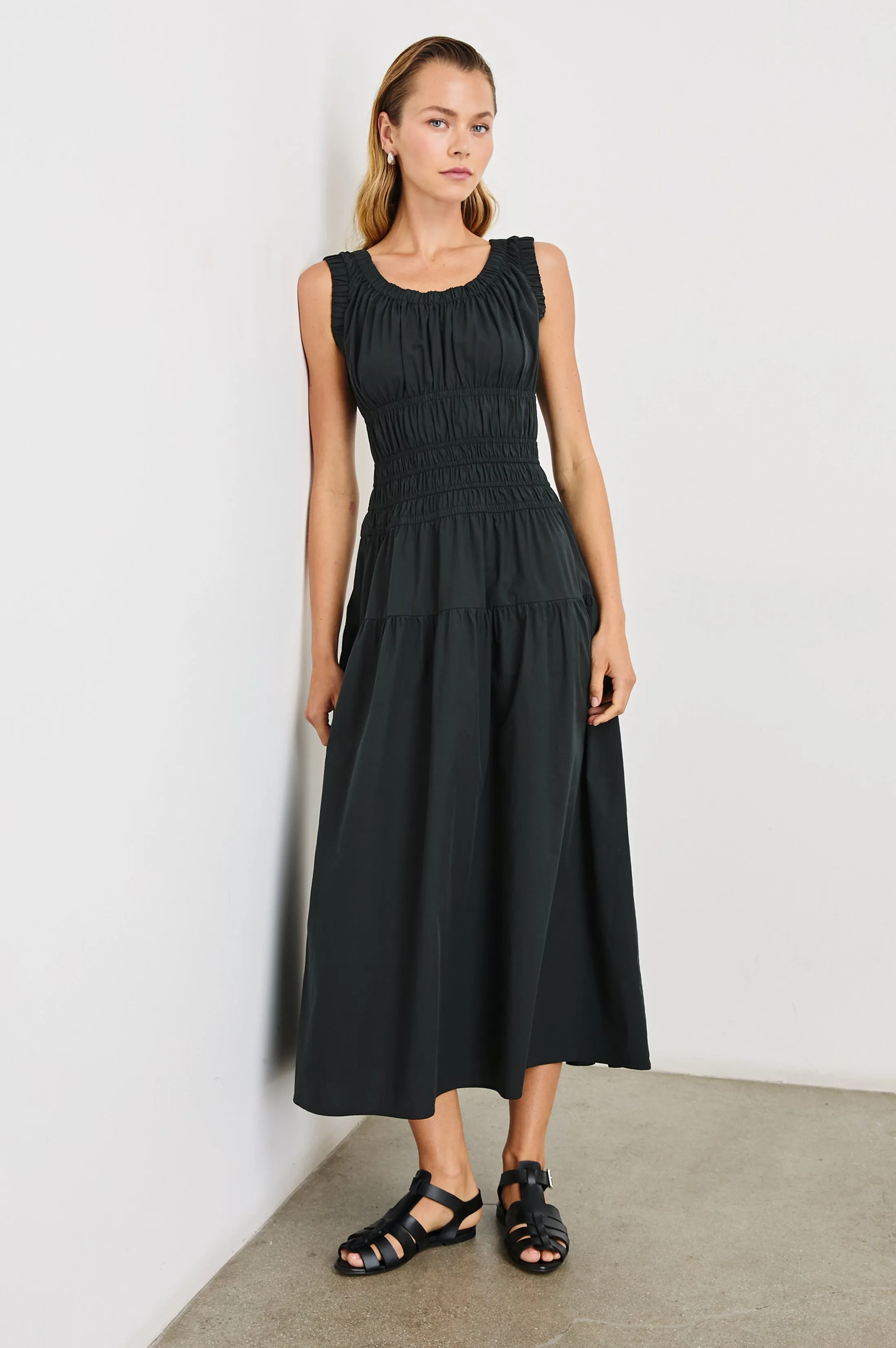 ANASTASIA DRESS - BLACK Rails