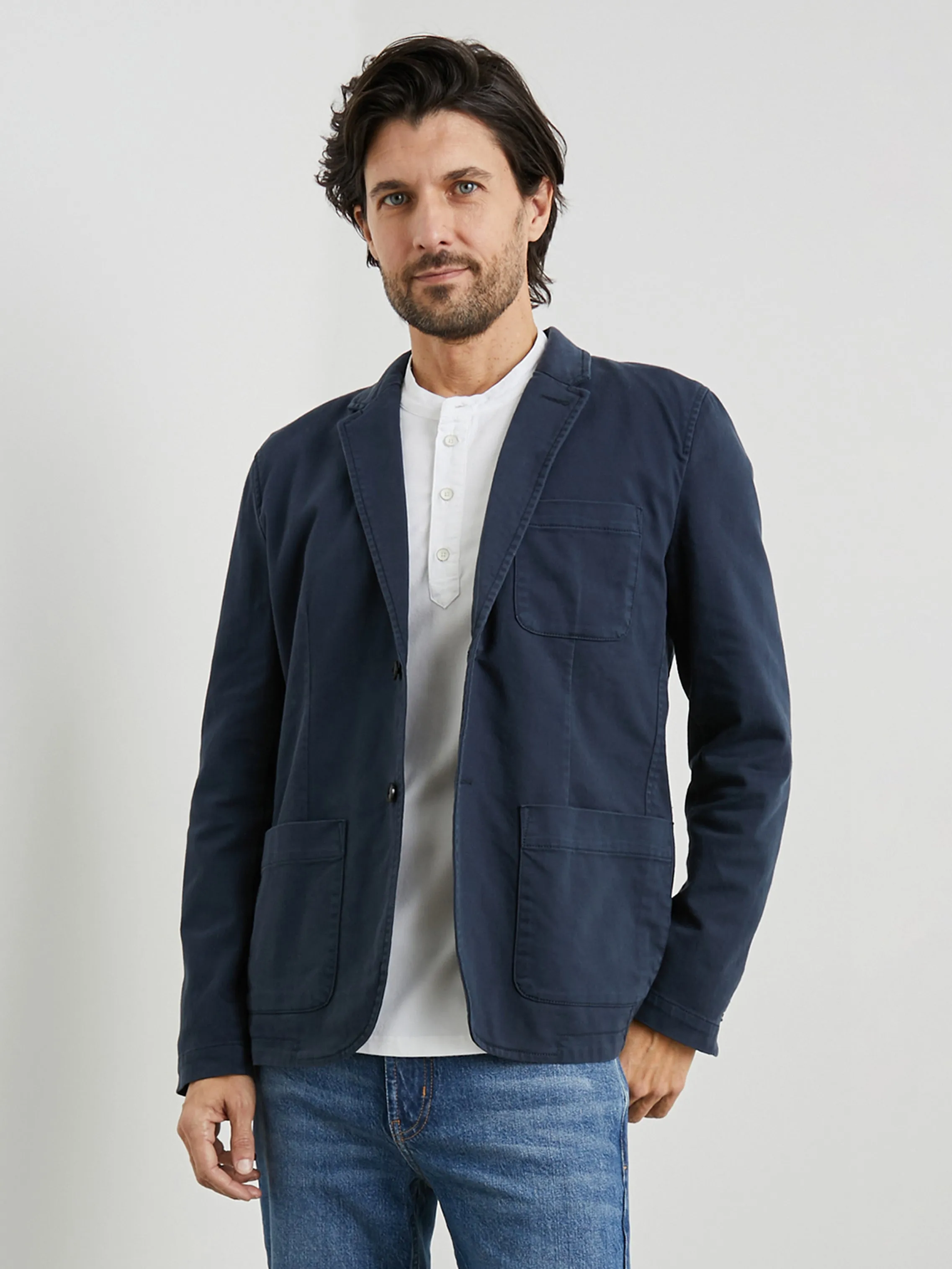 ANDRE BLAZER - RUGGED NAVY TWILL Rails