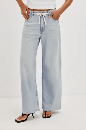 ANGELENO WIDE LEG CROP - SCUBA Rails