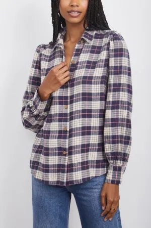 ANGELICA SHIRT - ALMOND PINK NAVY Rails