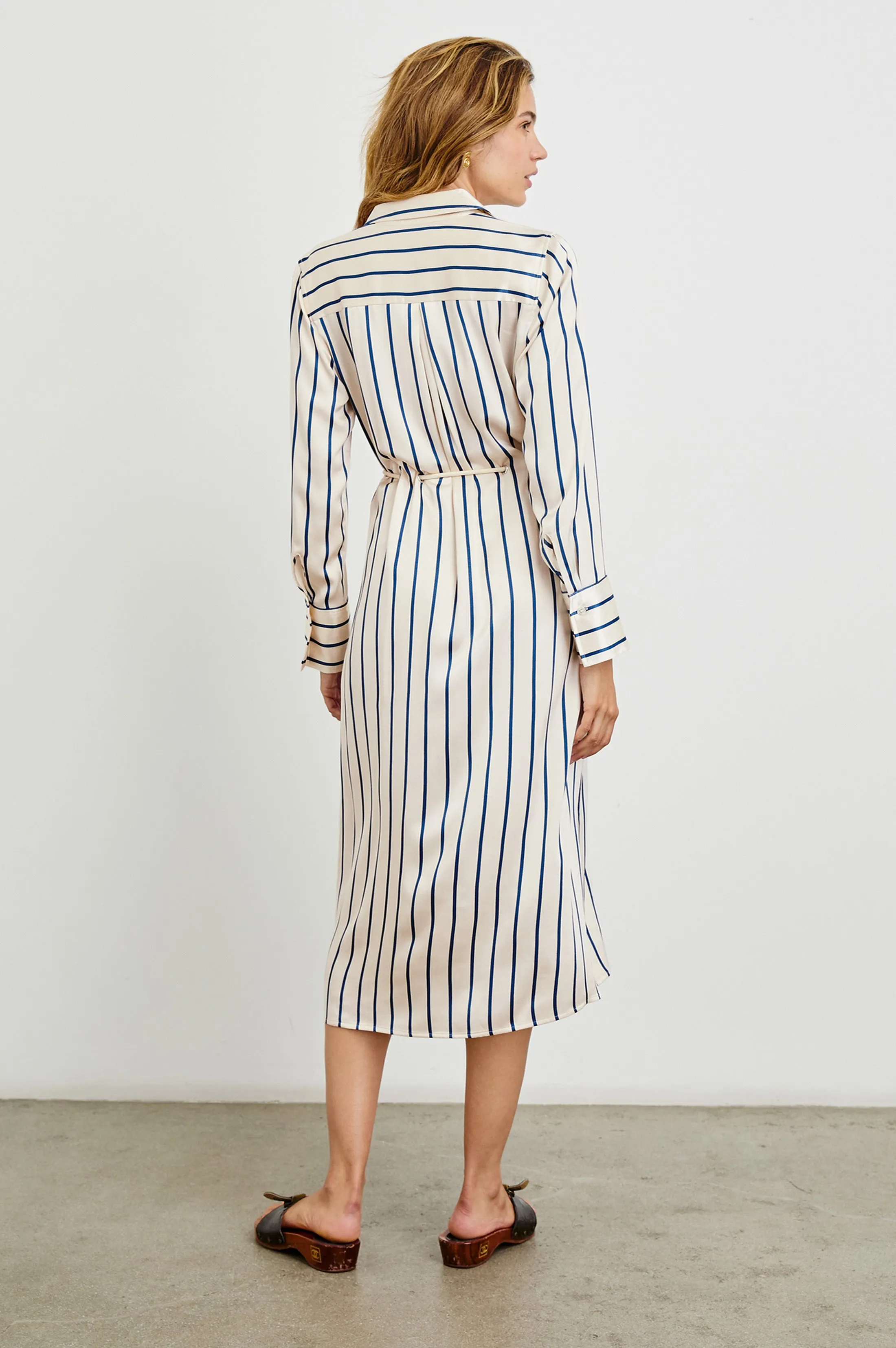 ANINA DRESS - CERAMIC NAVY STRIPE Rails