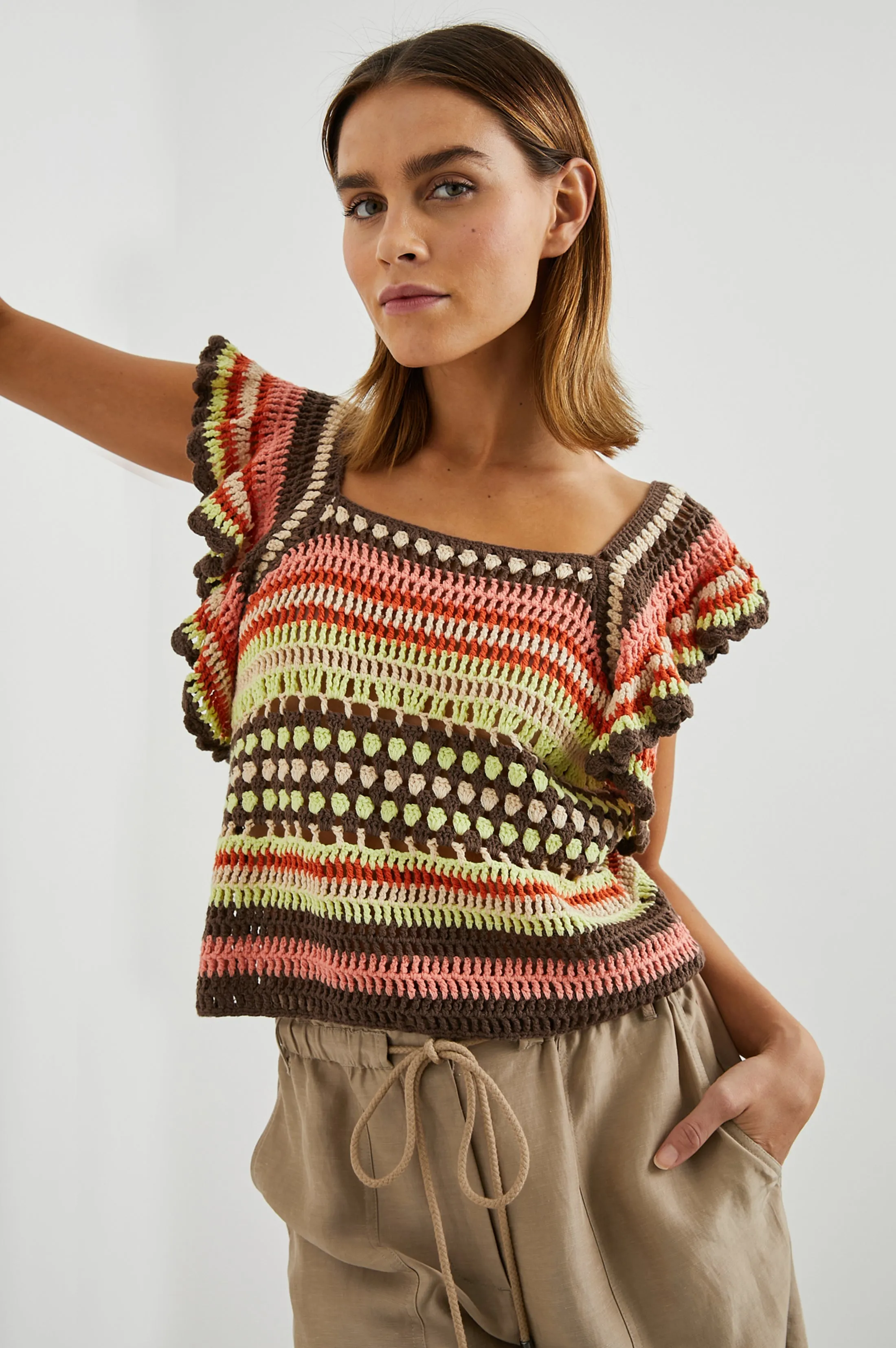 ANNA TOP - TROPICAL CROCHET Rails