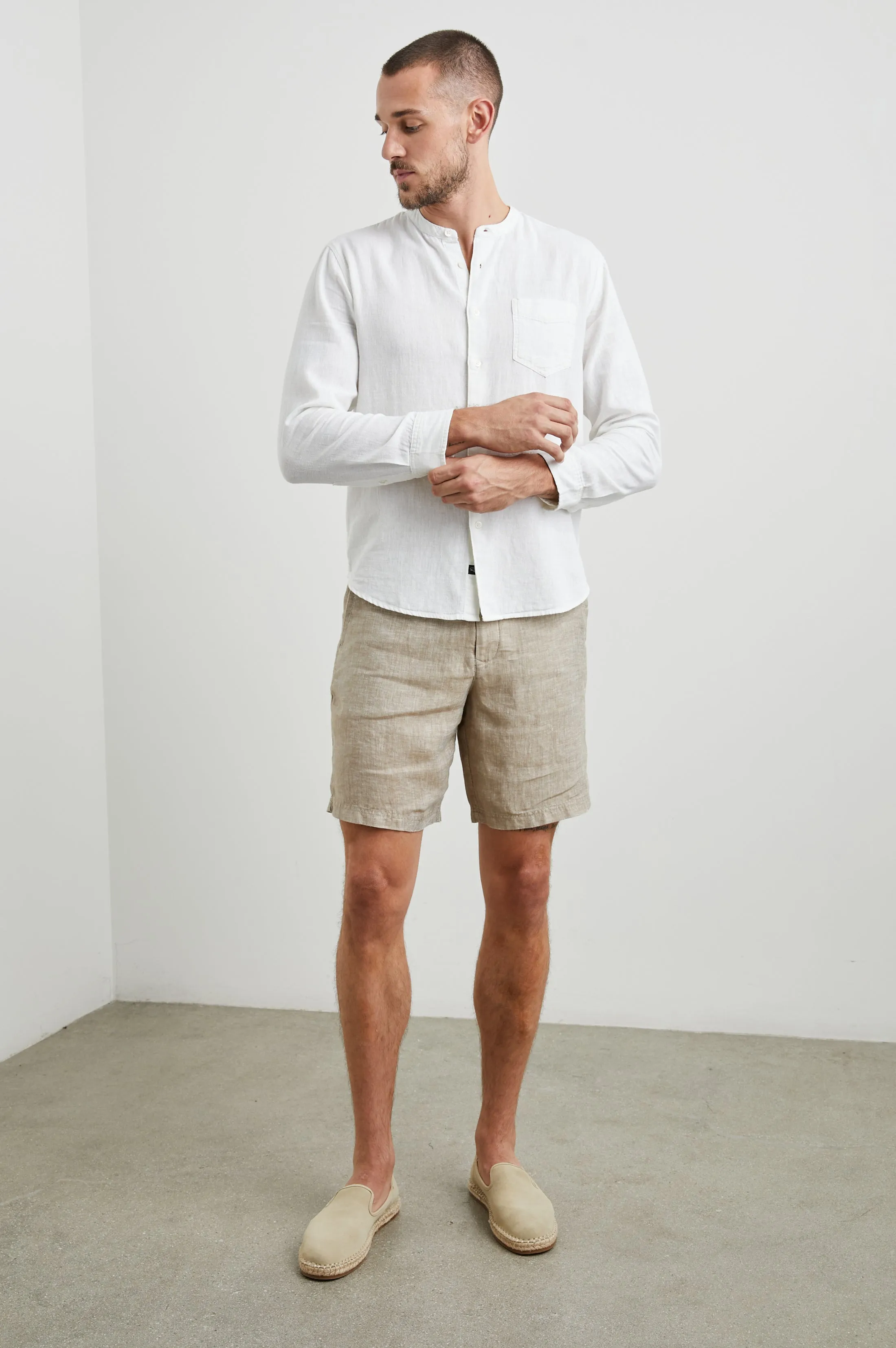 ANTOINE SHIRT - ANTIQUE WHITE Rails
