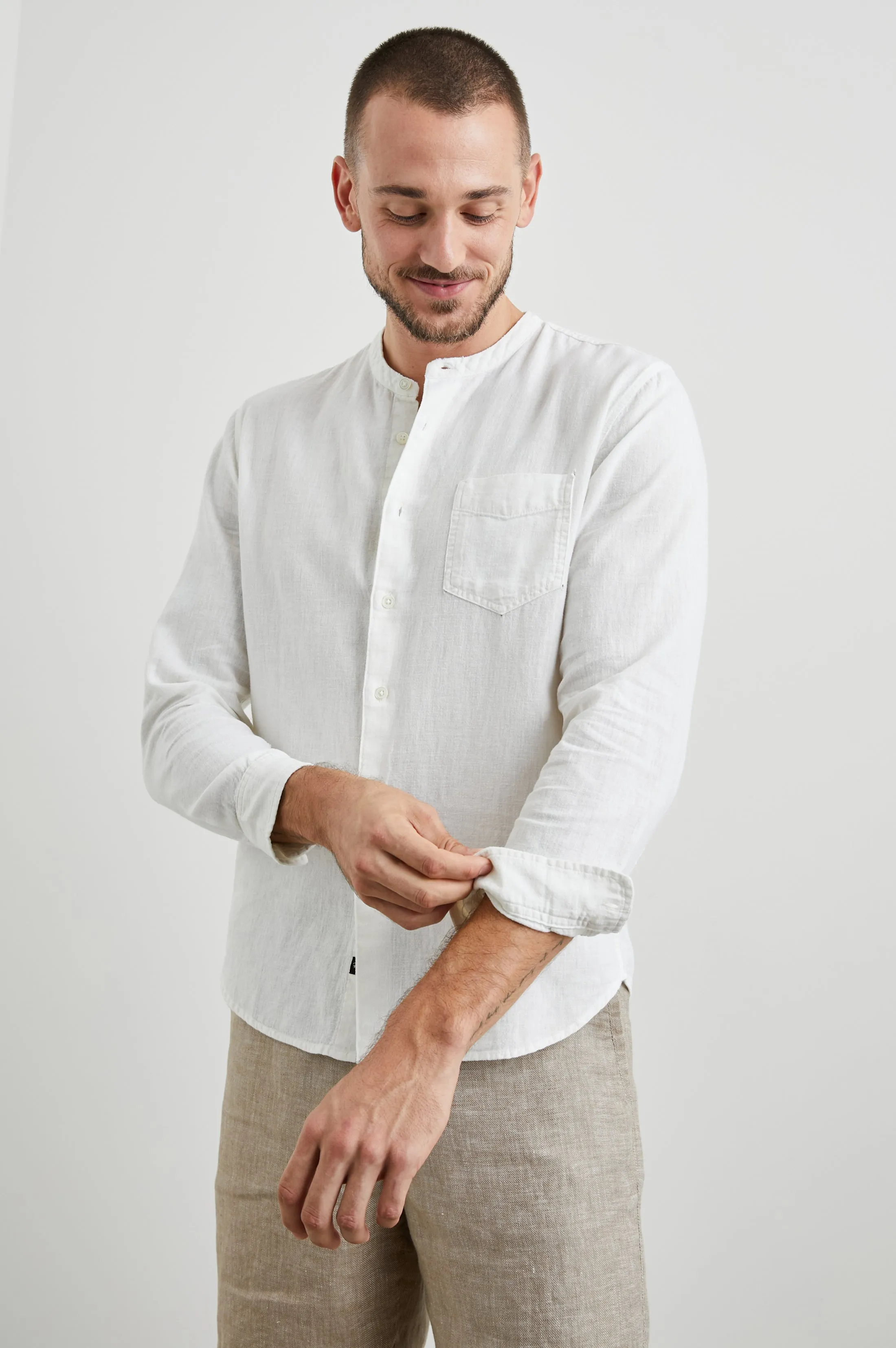 ANTOINE SHIRT - ANTIQUE WHITE Rails