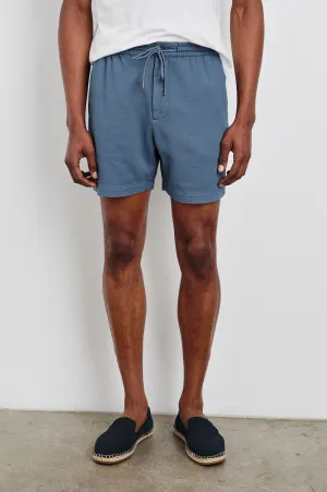 ARCHER 6" SHORT - WASHED BLUE Rails