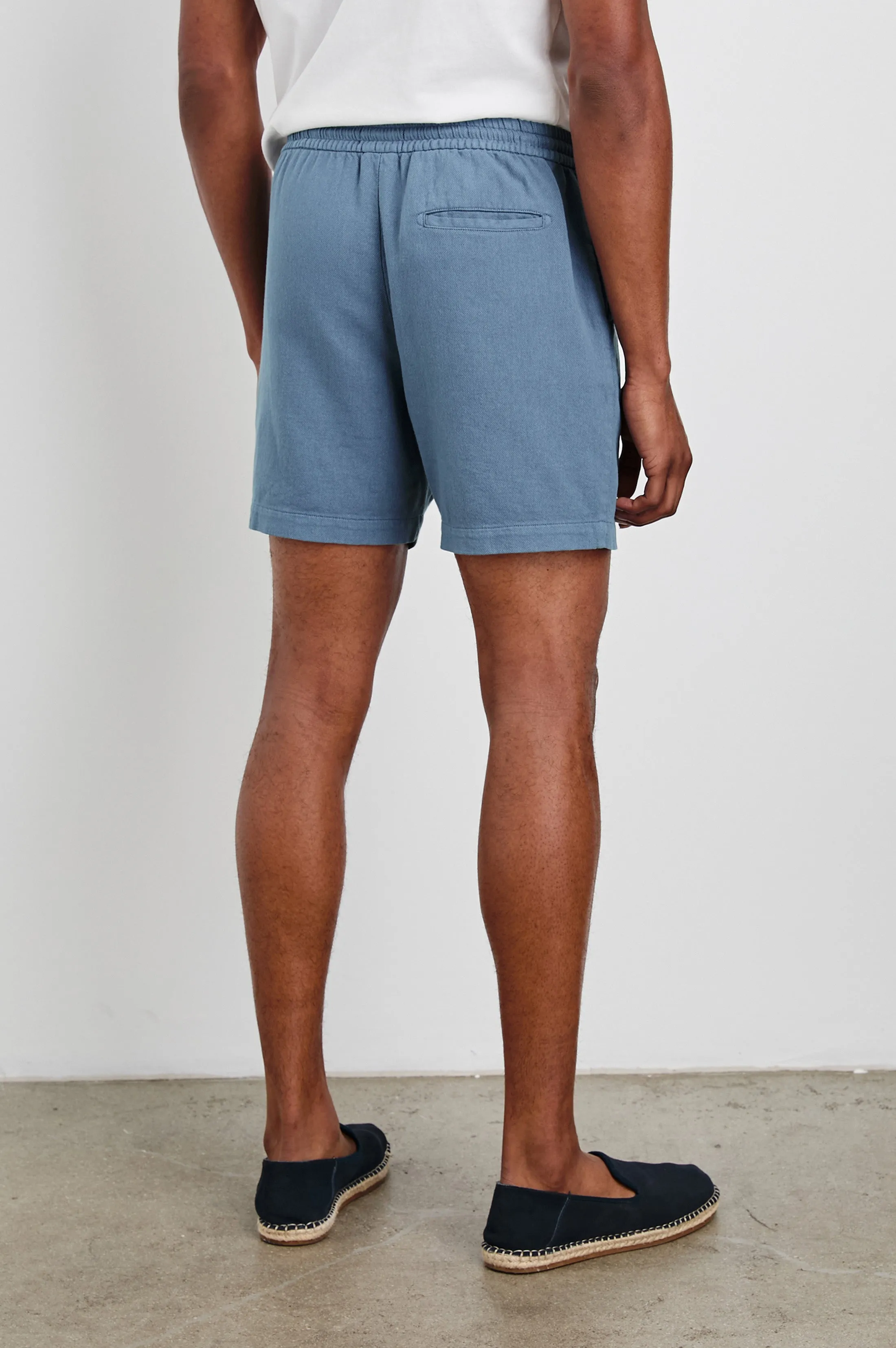 ARCHER 6" SHORT - WASHED BLUE Rails