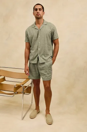 ARIES SHORT - DIAMOND OAT OLIVE Rails