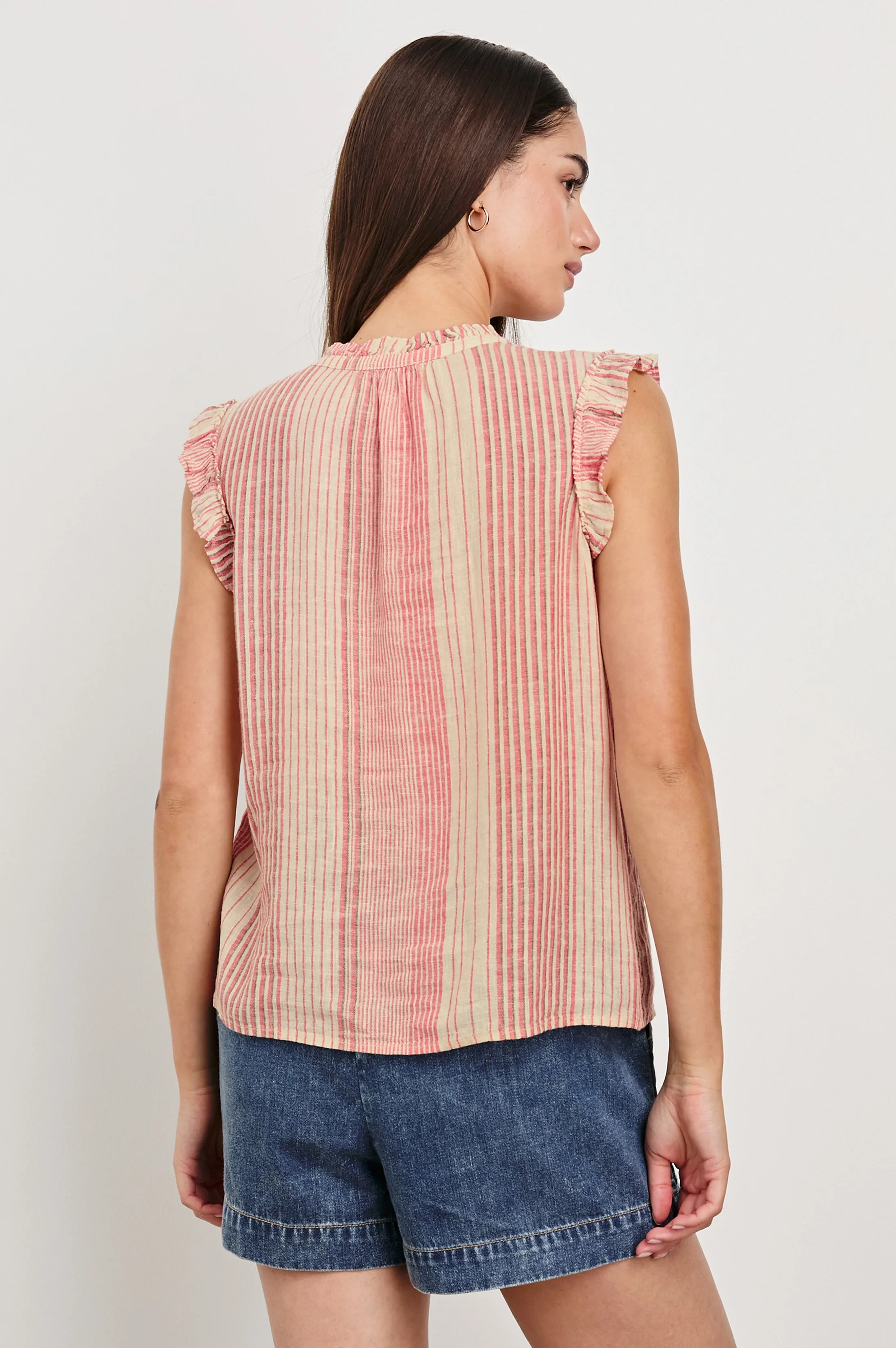 ARLENE TOP - SALERNO STRIPE Rails