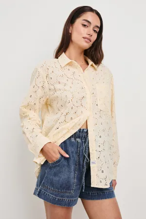 ARLO SHIRT - CREAM FLORAL Rails