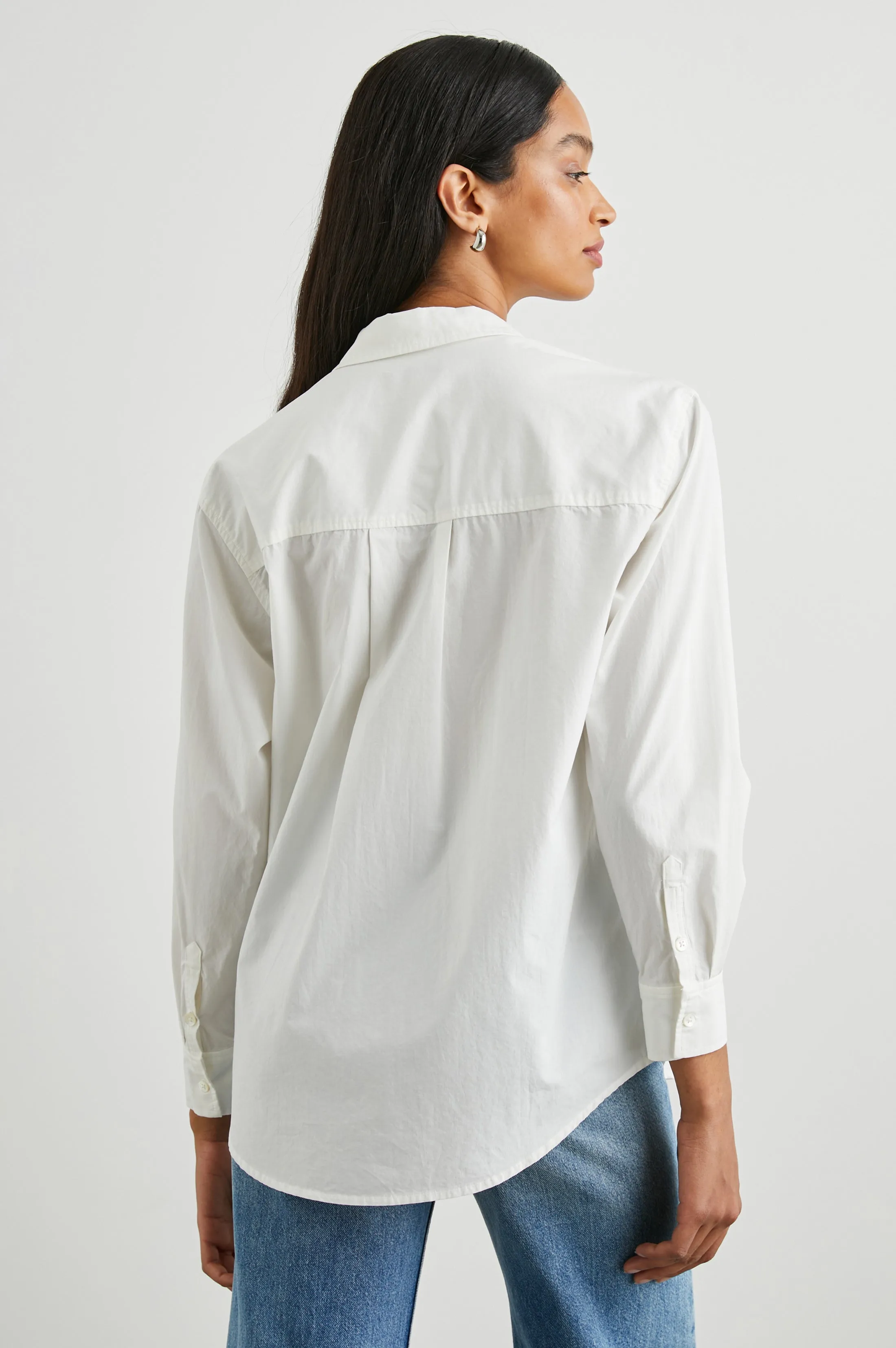 ARLO SHIRT - WHITE Rails