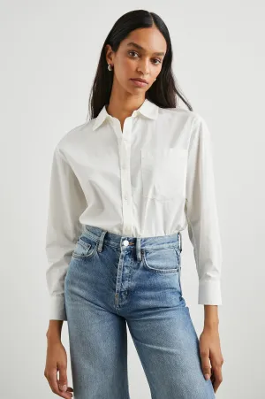 ARLO SHIRT - WHITE Rails