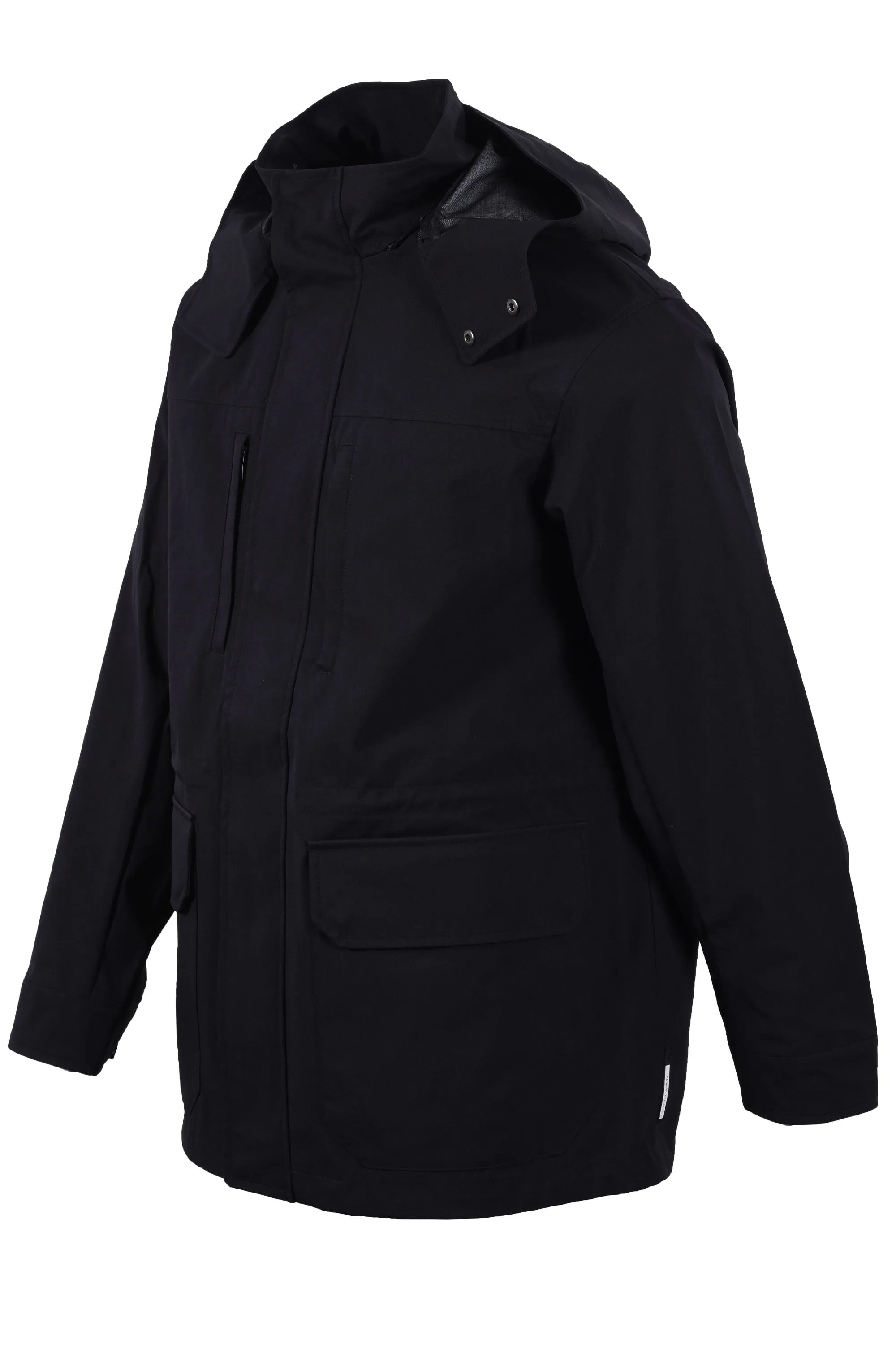Armani Exchange Caban Coat Dark Navy