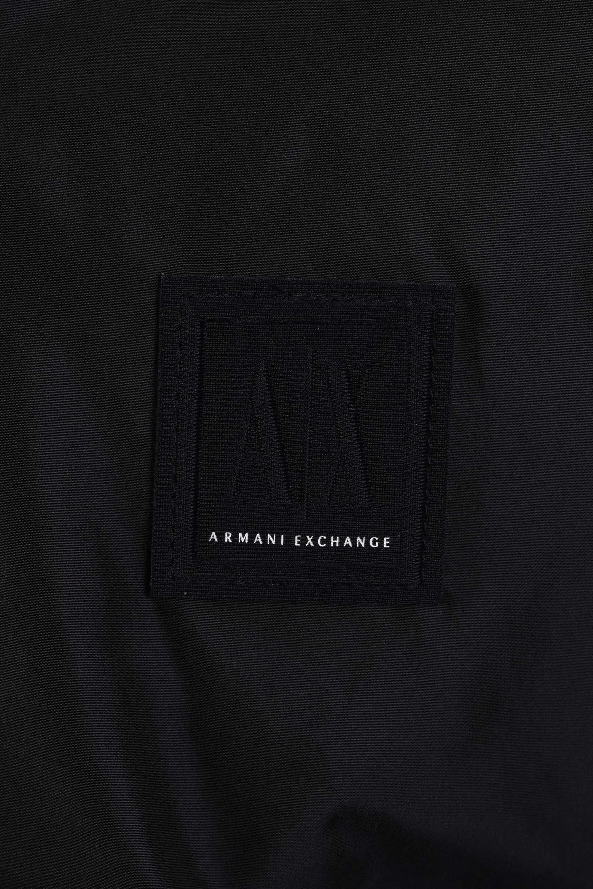 Armani Exchange Full Zip Blouson Jacket Black