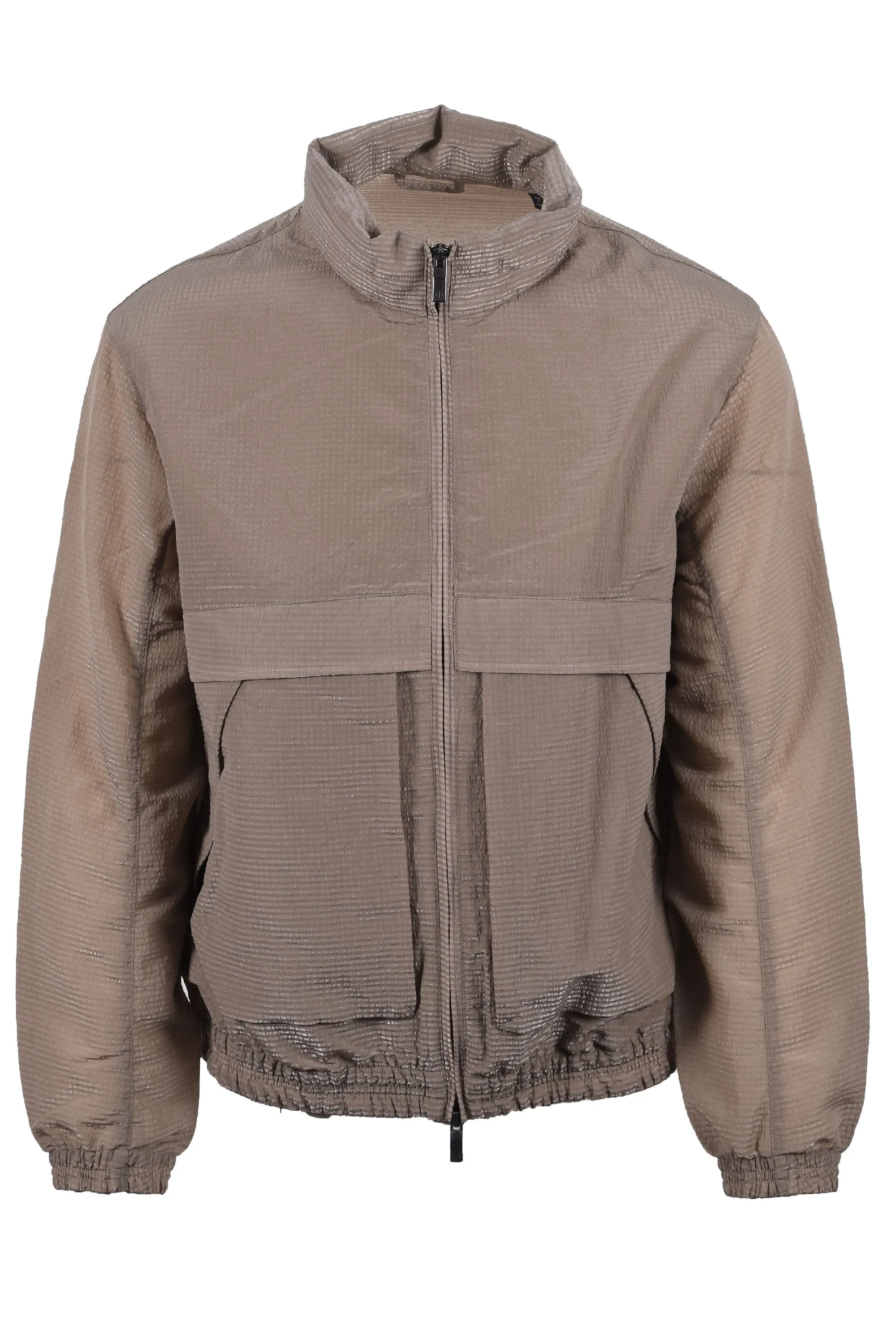 Armani Exchange Woven Blouson Jacket Roasted Cashew