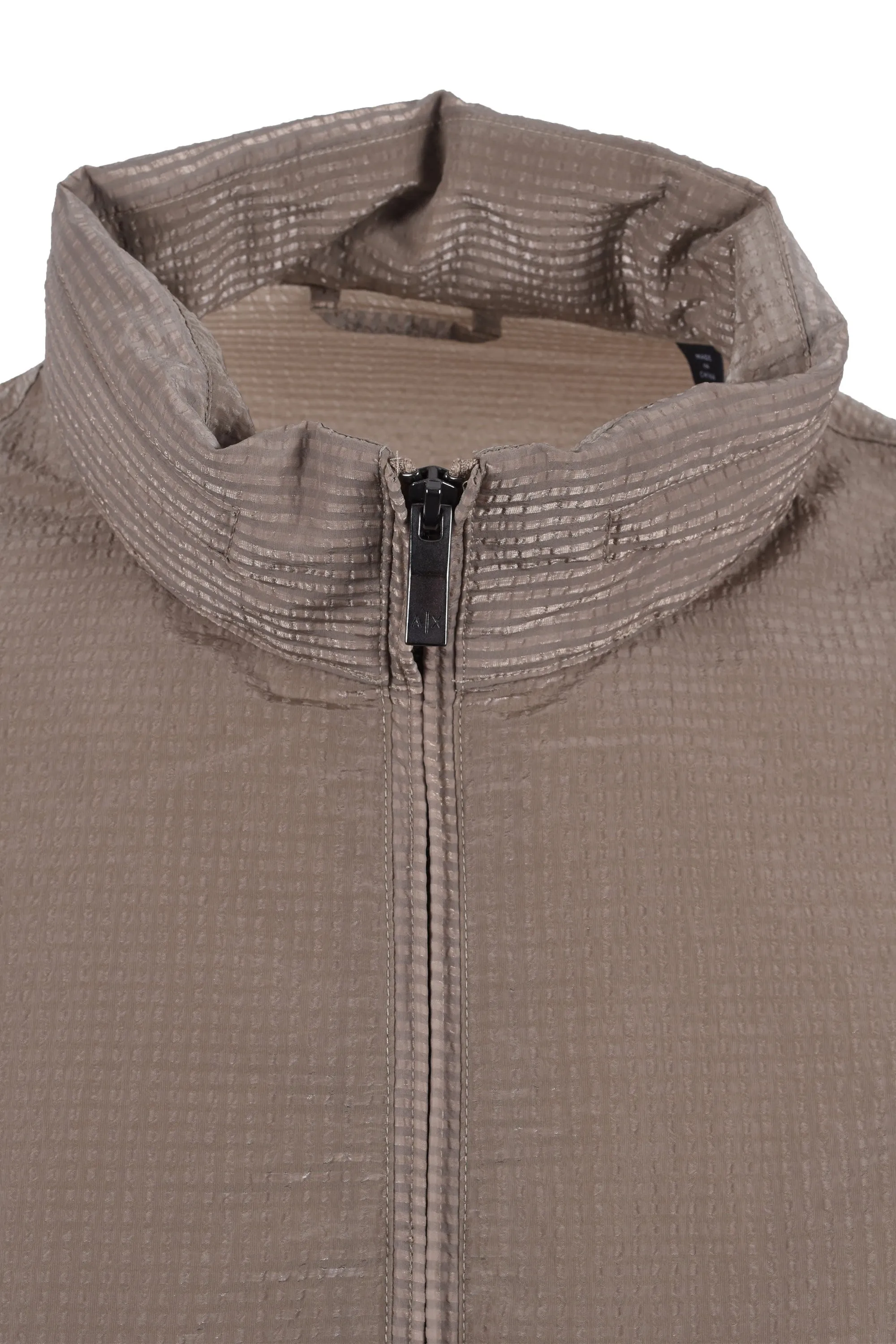 Armani Exchange Woven Blouson Jacket Roasted Cashew